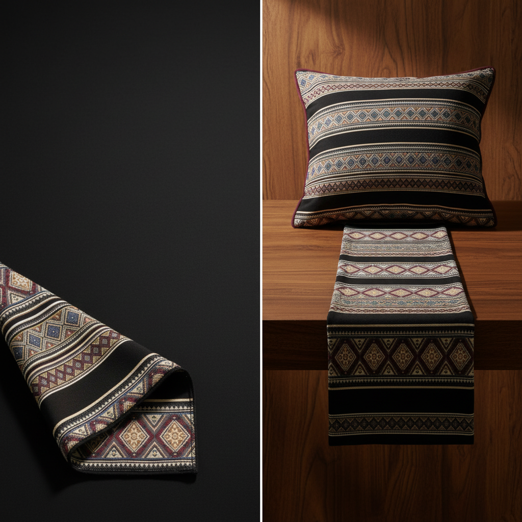 Ethnic Geometric vs Tribal Stripe Woven Jacquard: Home Accessories Buyer's Guide