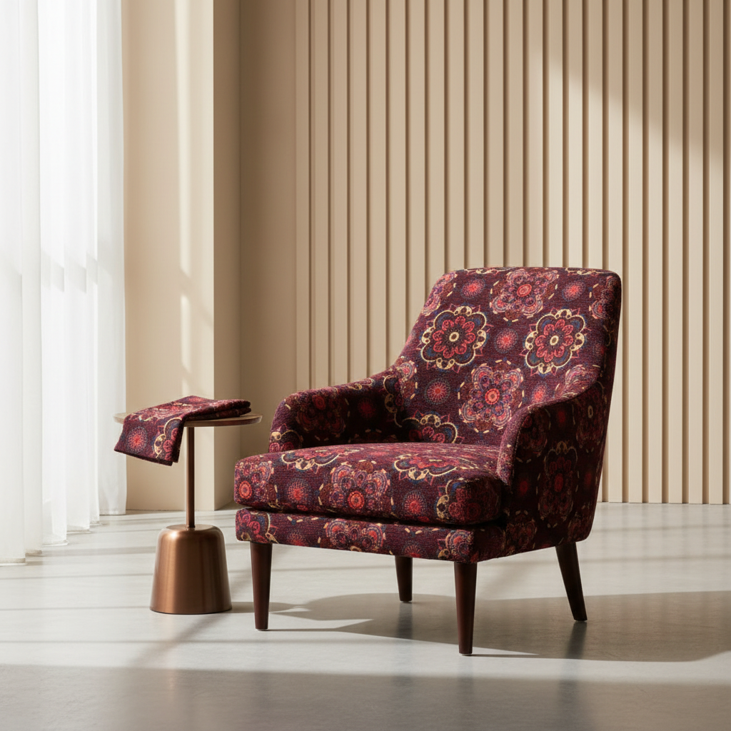 Large-Scale Chenille Jacquard for Statement Upholstery: 380–433gsm Guide