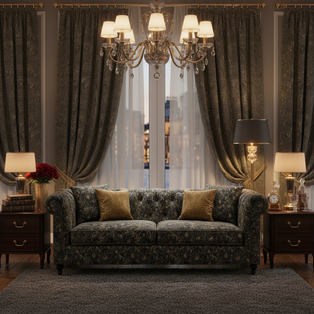 Chenille Jacquard Fabric GSM Guide: 300gsm vs 350gsm for Upholstery & Drapery