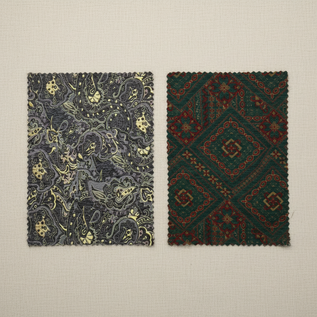 Paisley vs Medallion Chenille Jacquard: Accent Chair Upholstery Guide for B2B Buyers