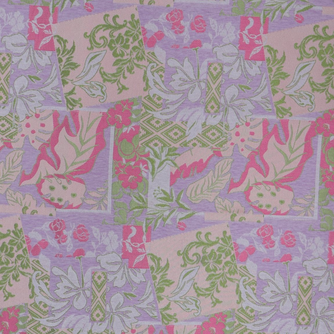 Tropical Plant Chenille Jacquard Sofa Fabric additional mill colorway or face 2