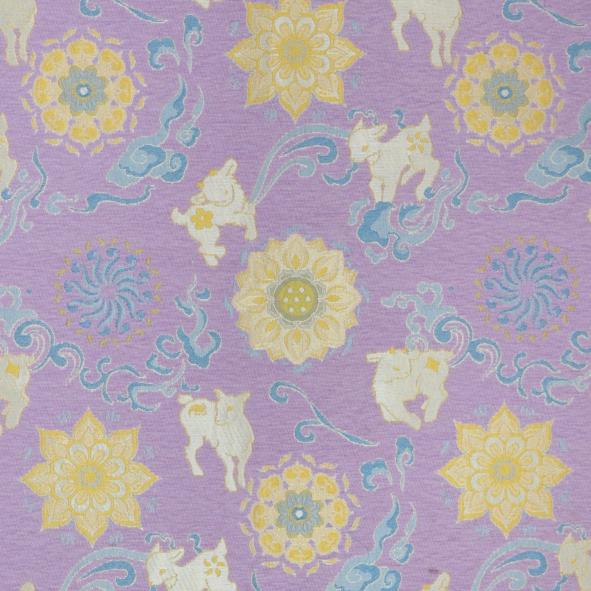 Auspicious Chenille Jacquard Scarf Cushion Fabric additional mill colorway or face 2