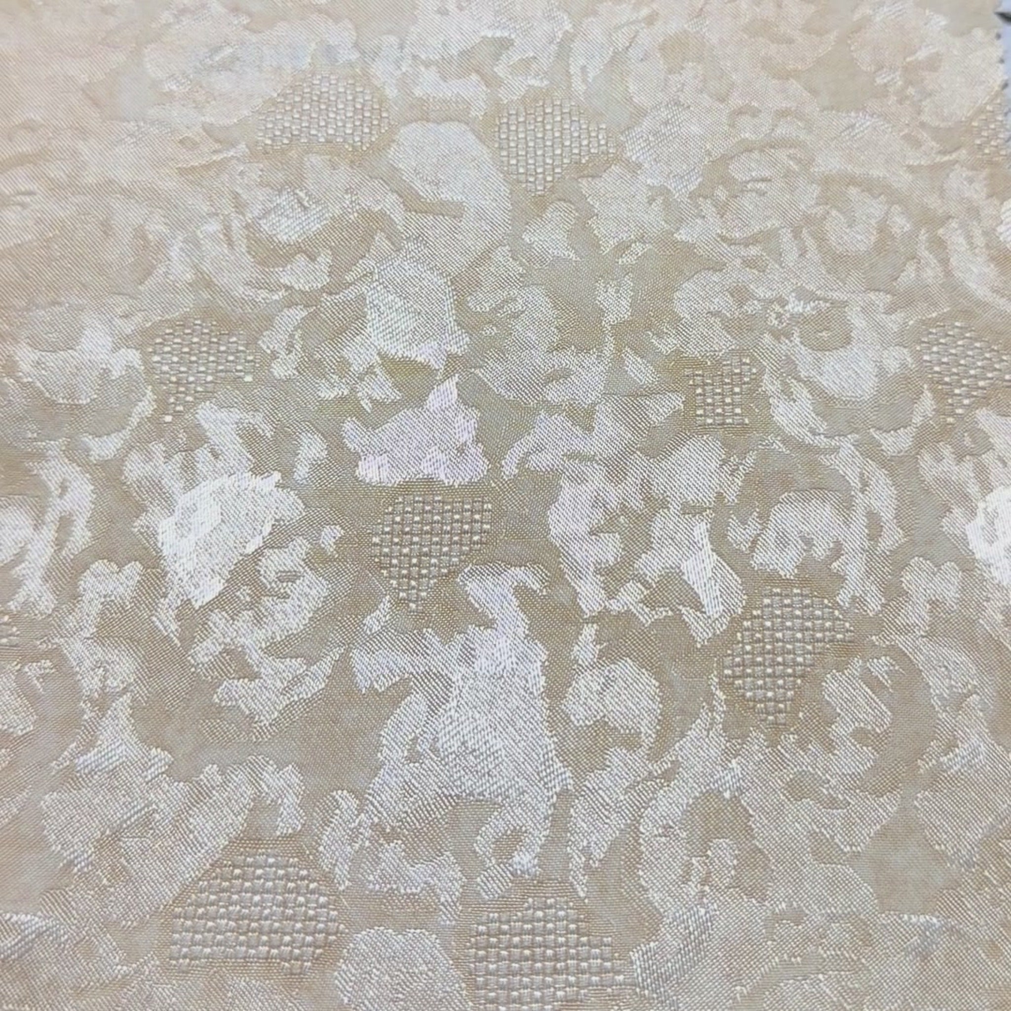 Customizable Silk-Look Floral Jacquard Lining Fabric Viscose/Rayon Jacquard Fabric