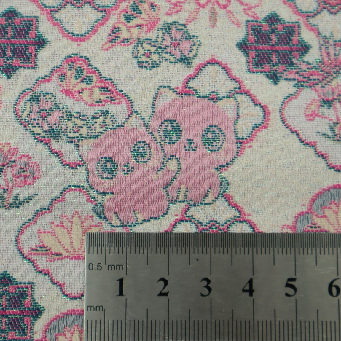 Cartoon Pet Jacquard Kids Bag Fabric additional mill colorway or face 3