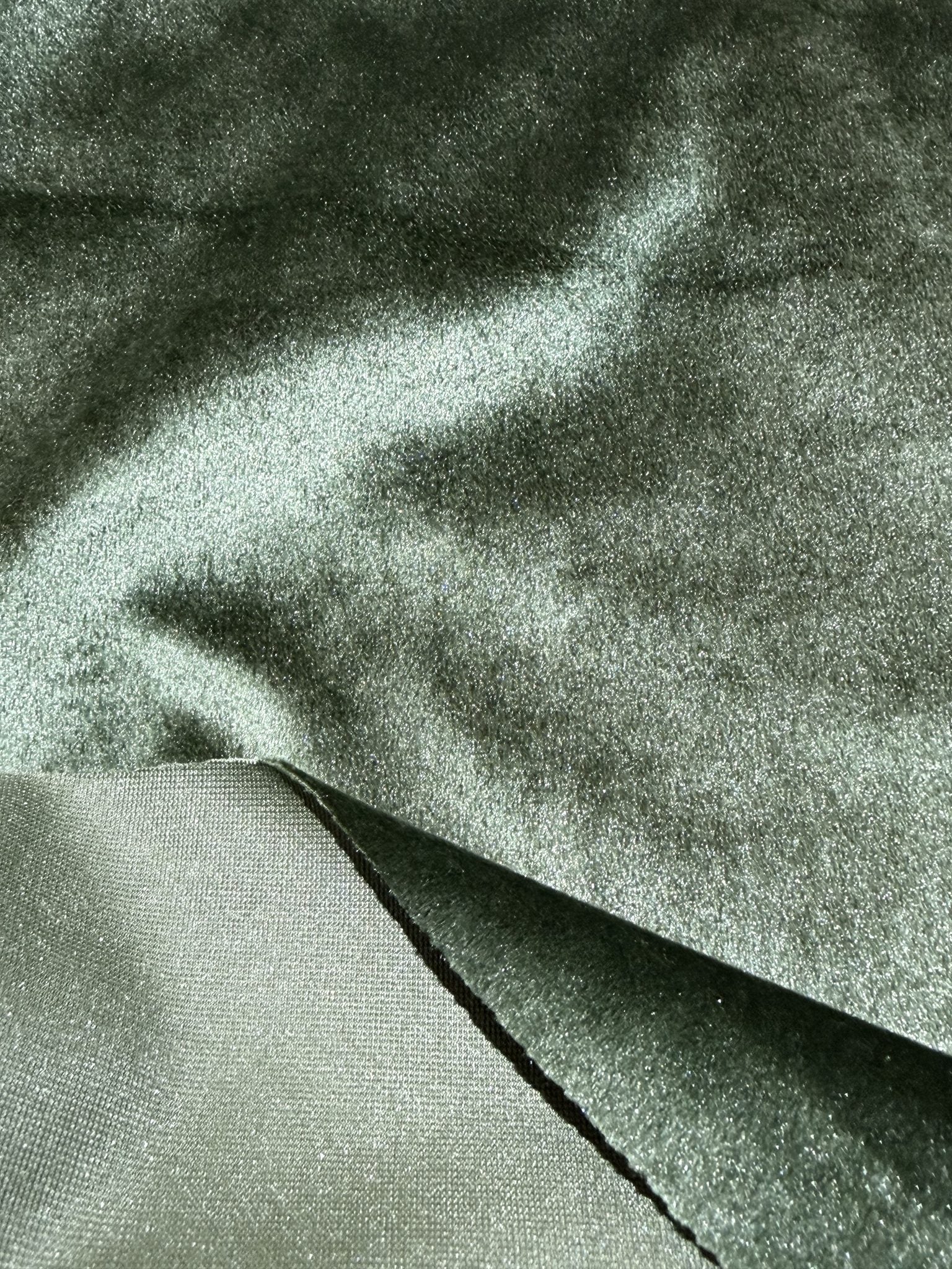 Customizable Italian-Style Lurex Plain Velvet Upholstery Fabric Sofa & Upholstery Fabric