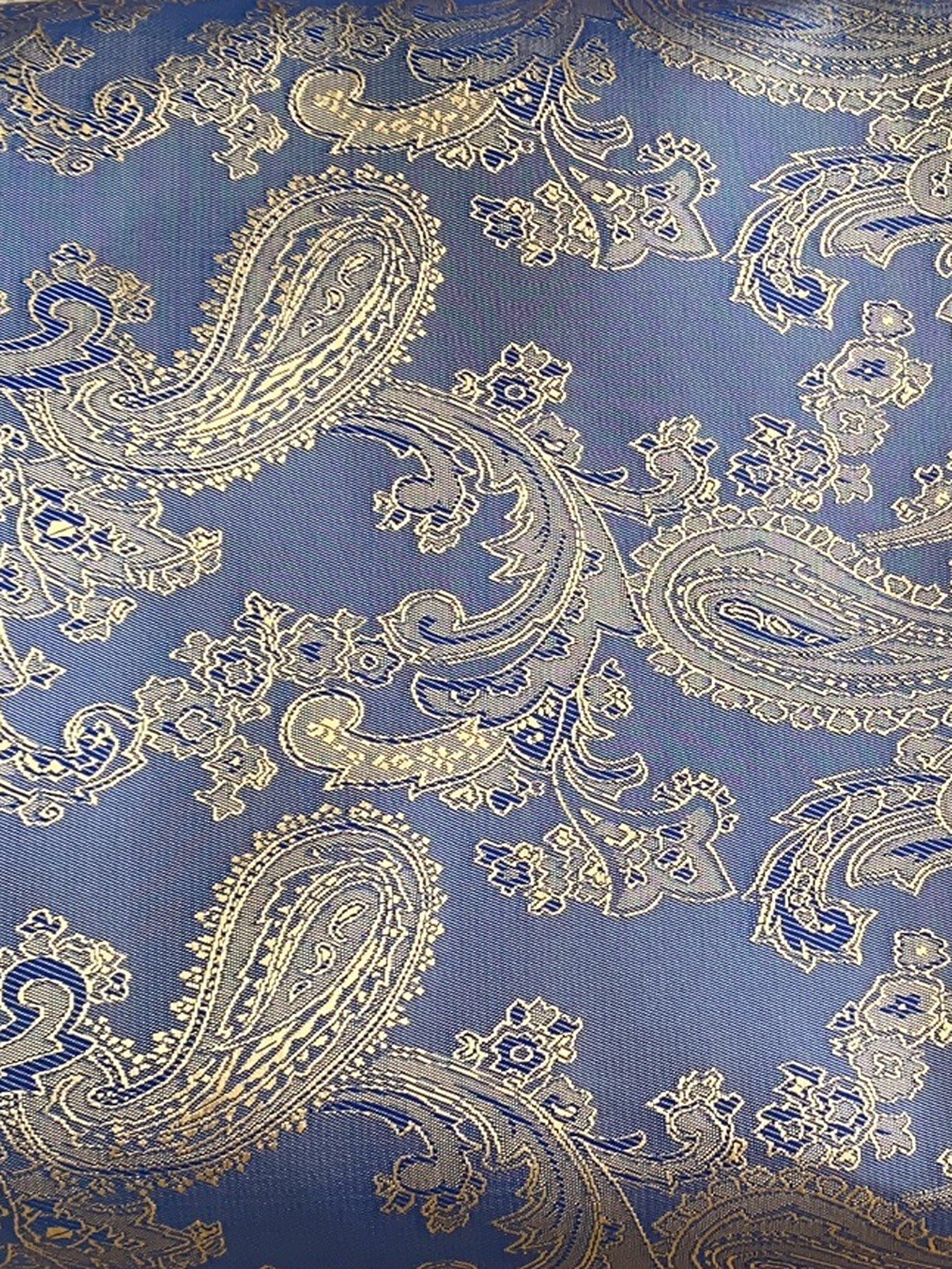 Lightweight Paisley Viscose-Blend Jacquard Lining Fabric Viscose/Rayon Jacquard Fabric