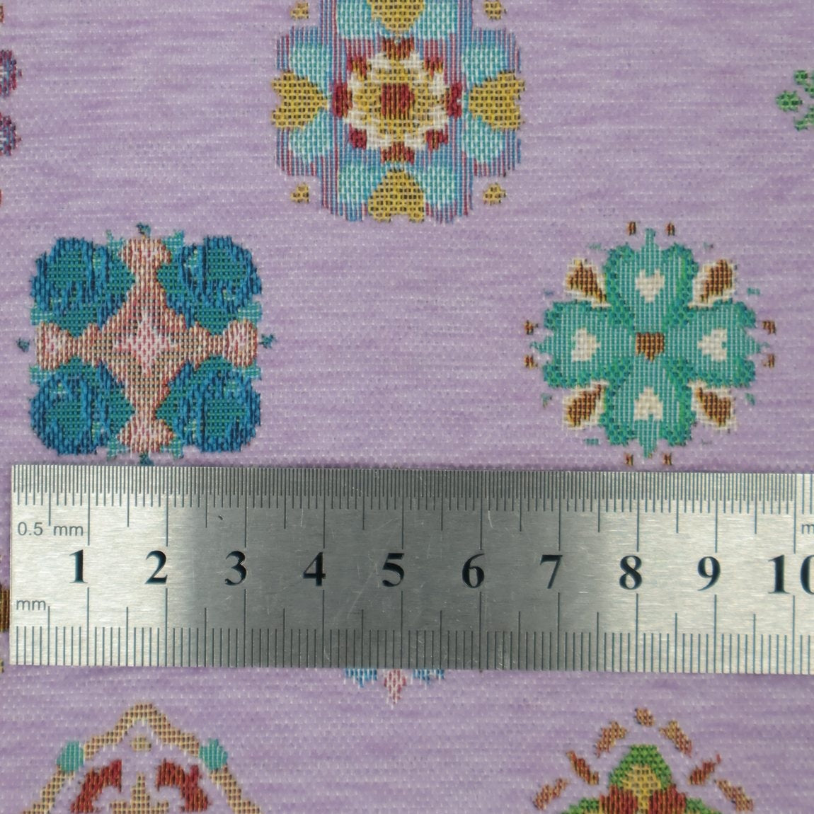 Boho Medallion Chenille Jacquard Upholstery Fabric additional mill colorway or face 4