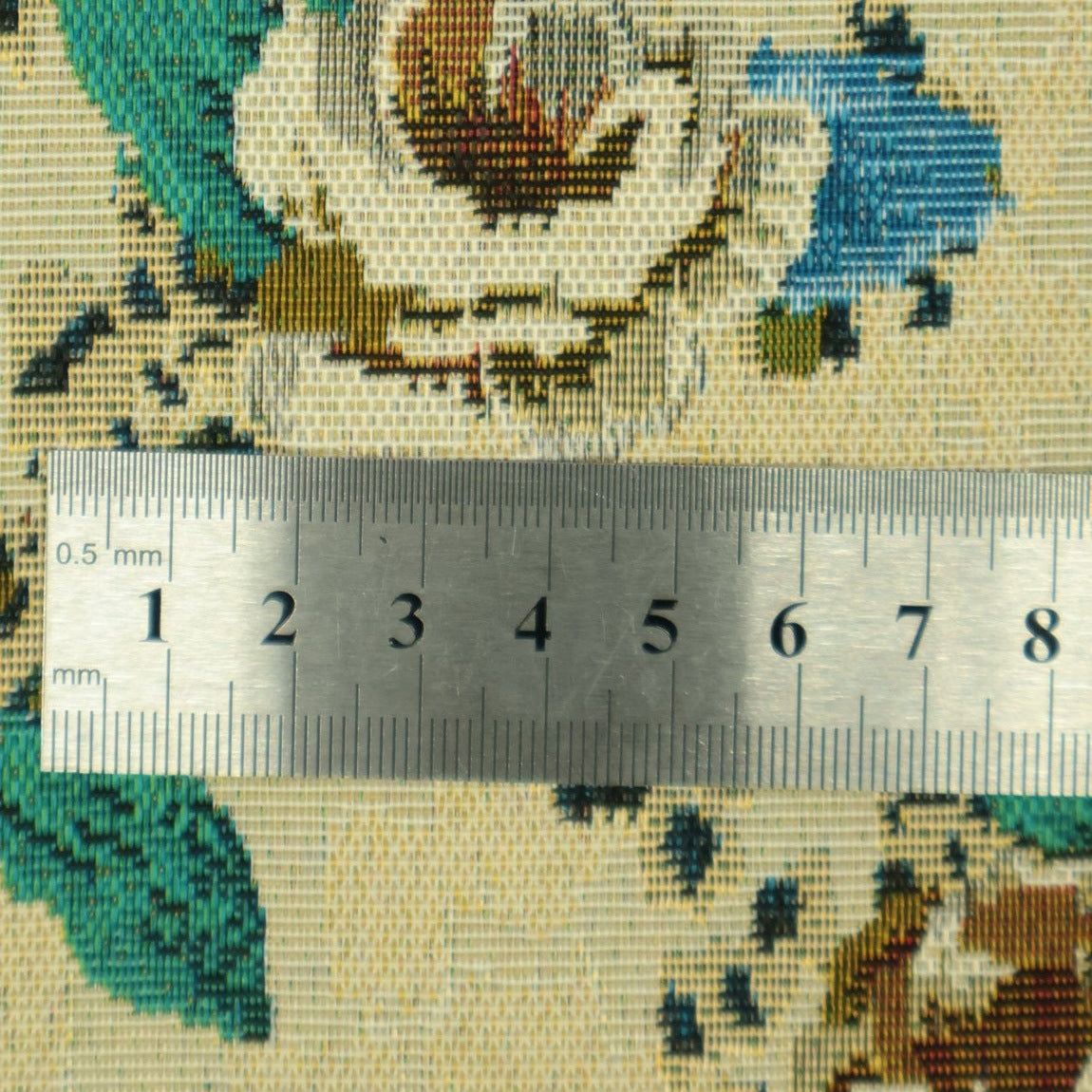 Vintage Rose Jacquard Sofa Curtain Fabric additional mill colorway or face 4