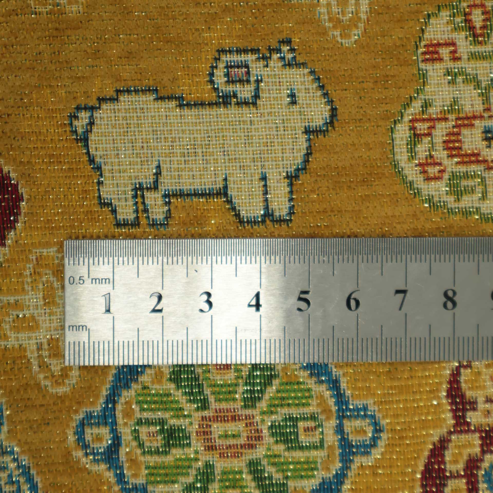 Zodiac Ram Chenille Jacquard Cushion Fabric additional mill colorway or face 4