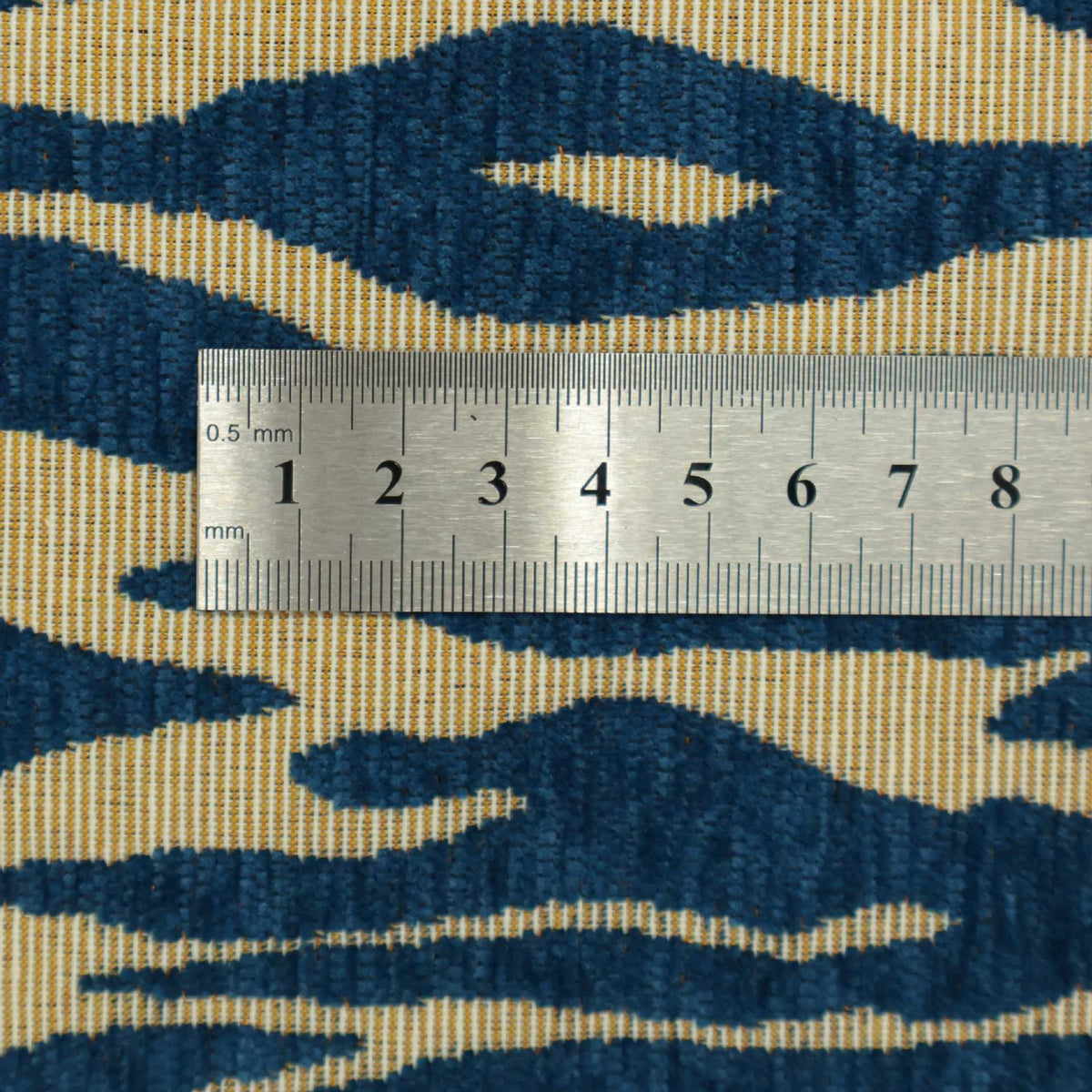 Zebra Wave Chenille Jacquard Sofa Fabric additional mill colorway or face 4