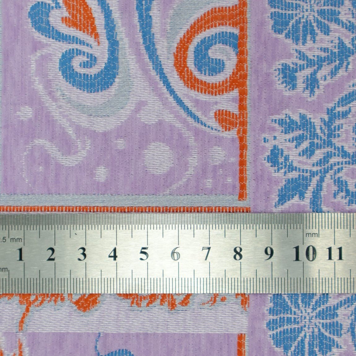 Paisley Tile Chenille Jacquard Sofa Fabric additional mill colorway or face 4