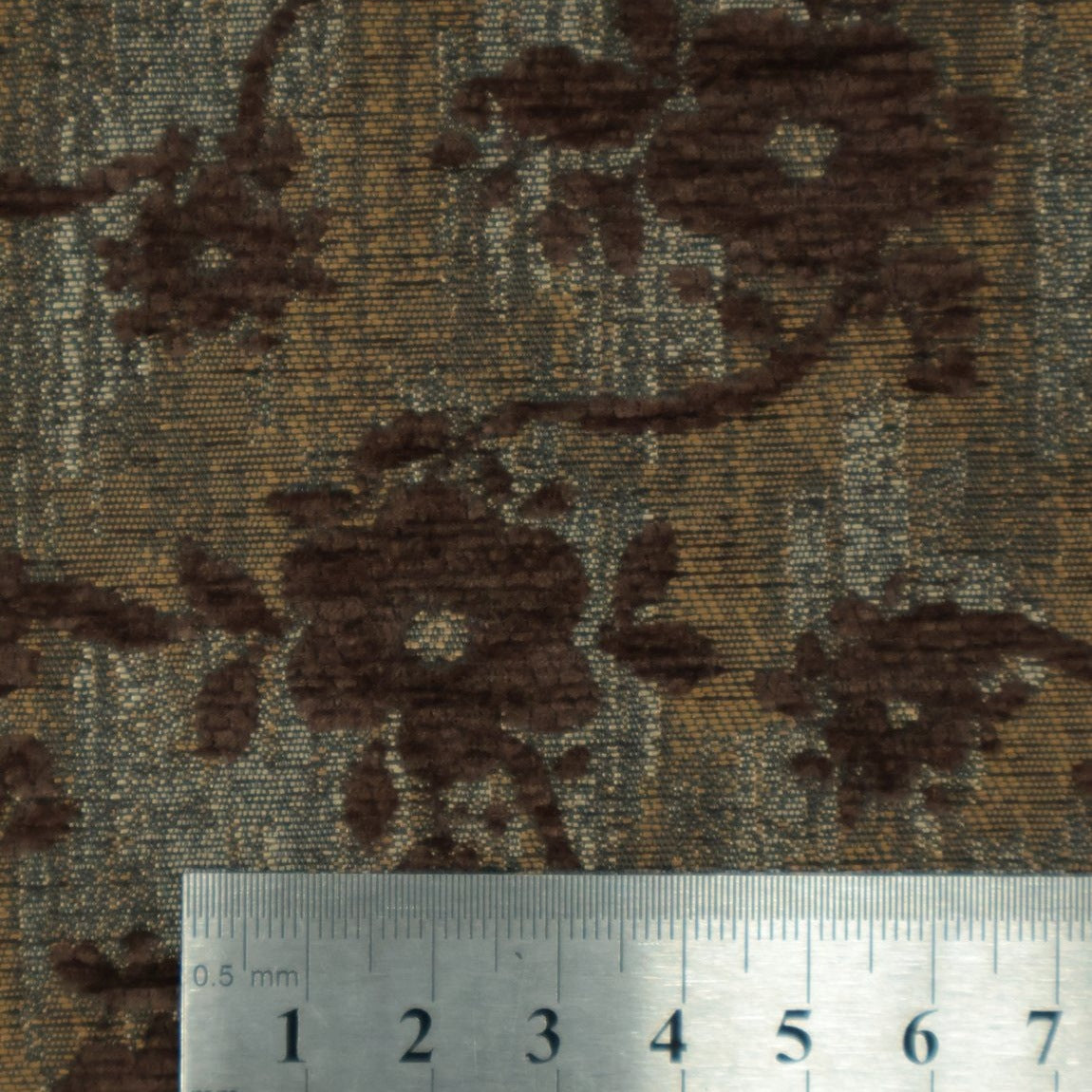 Cottage Floral Chenille Jacquard Upholstery Fabric additional mill colorway or face 4