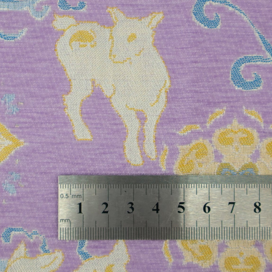 Auspicious Chenille Jacquard Scarf Cushion Fabric additional mill colorway or face 4
