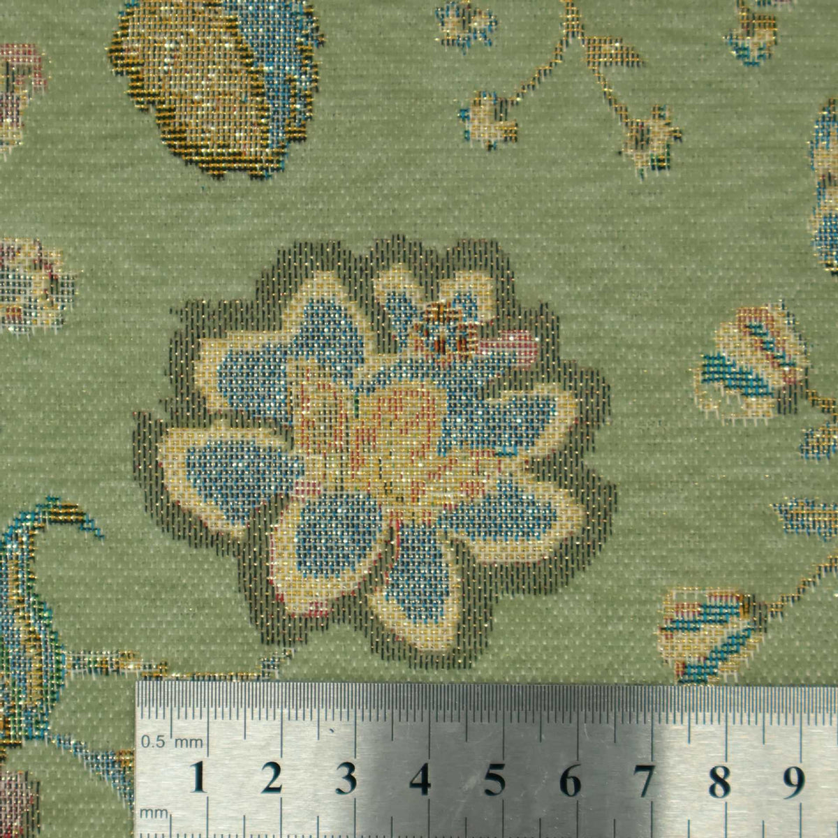Garden Rose Chenille Jacquard Upholstery Fabric additional mill colorway or face 4