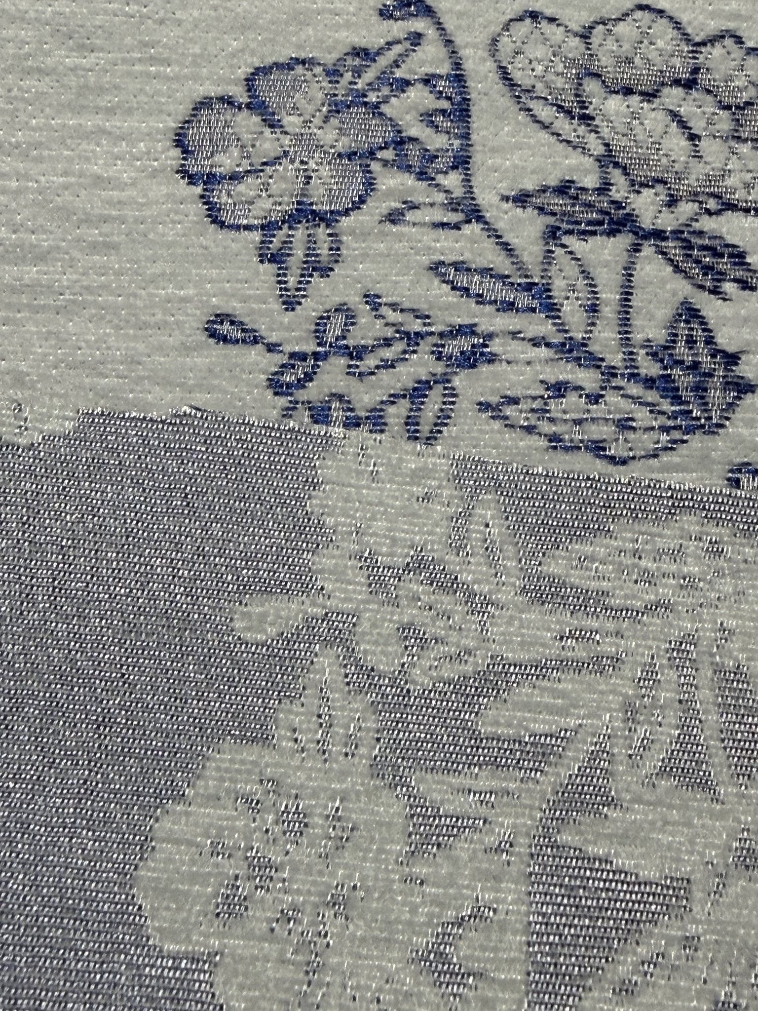 Customizable Floral Line Chenille Jacquard Fabric Chenille Jacquard Fabric