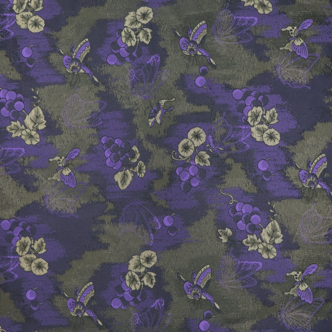 Ink-Wash Butterfly Jacquard Apparel Fabric additional mill colorway or face 5