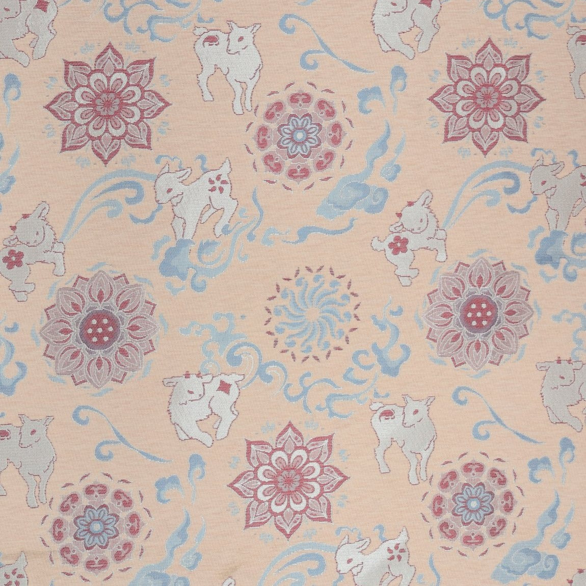 Auspicious Chenille Jacquard Scarf Cushion Fabric additional mill colorway or face 5