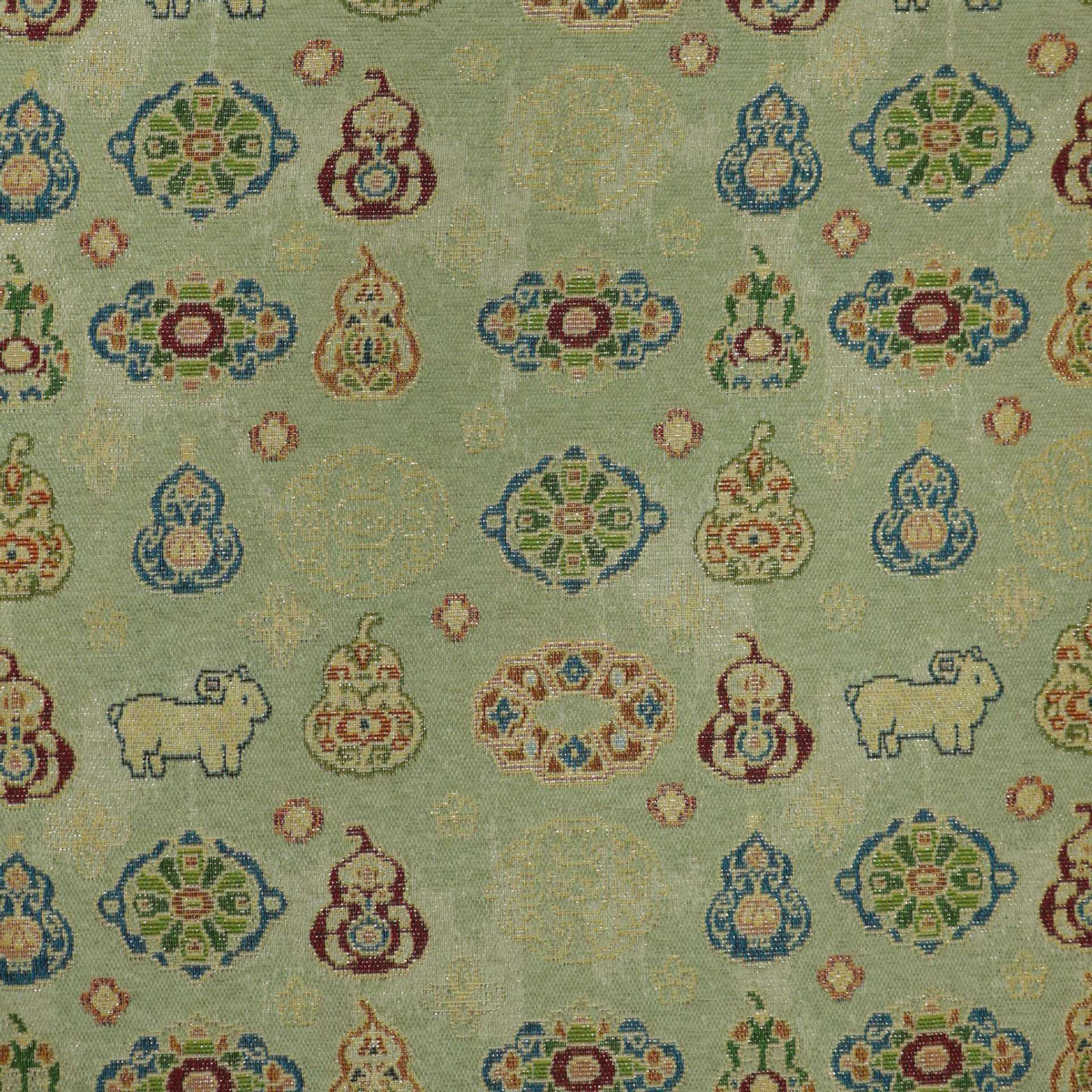 Zodiac Ram Chenille Jacquard Cushion Fabric additional mill colorway or face 5