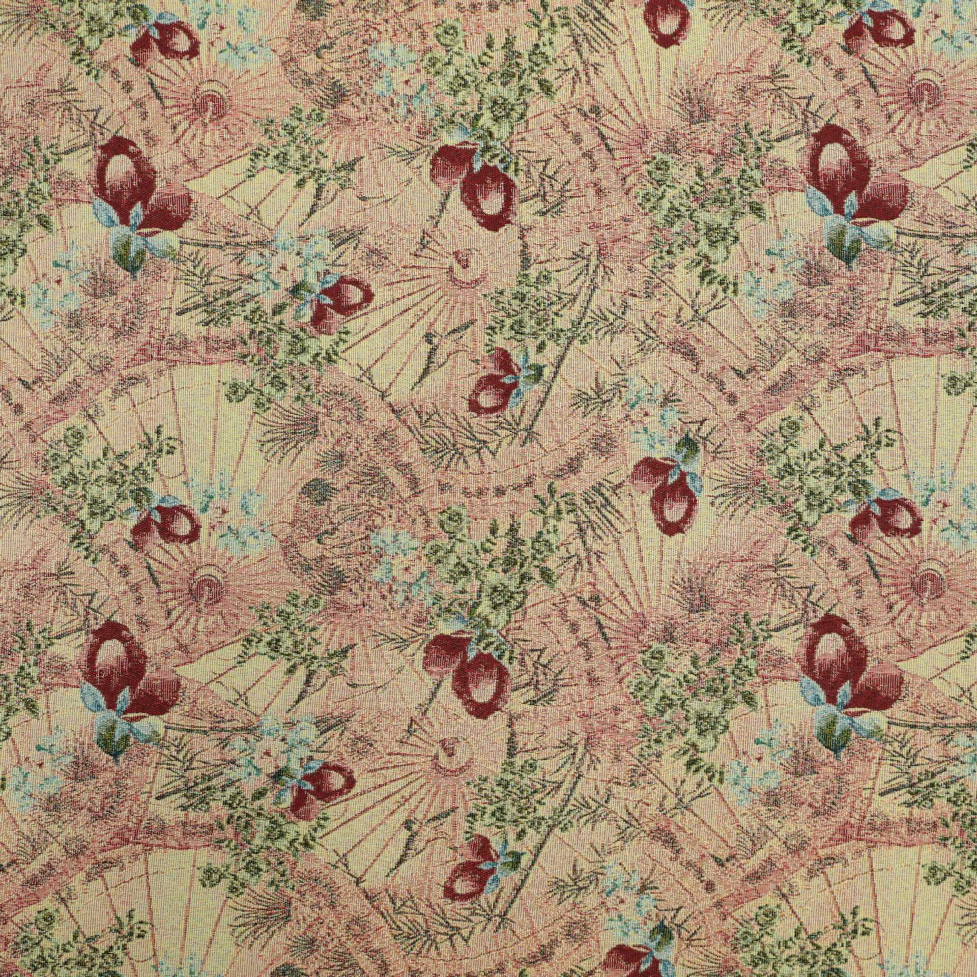 GJ6013 Lightweight Rayon Polyester Jacquard Fabric Brocade Jacquard Fabric