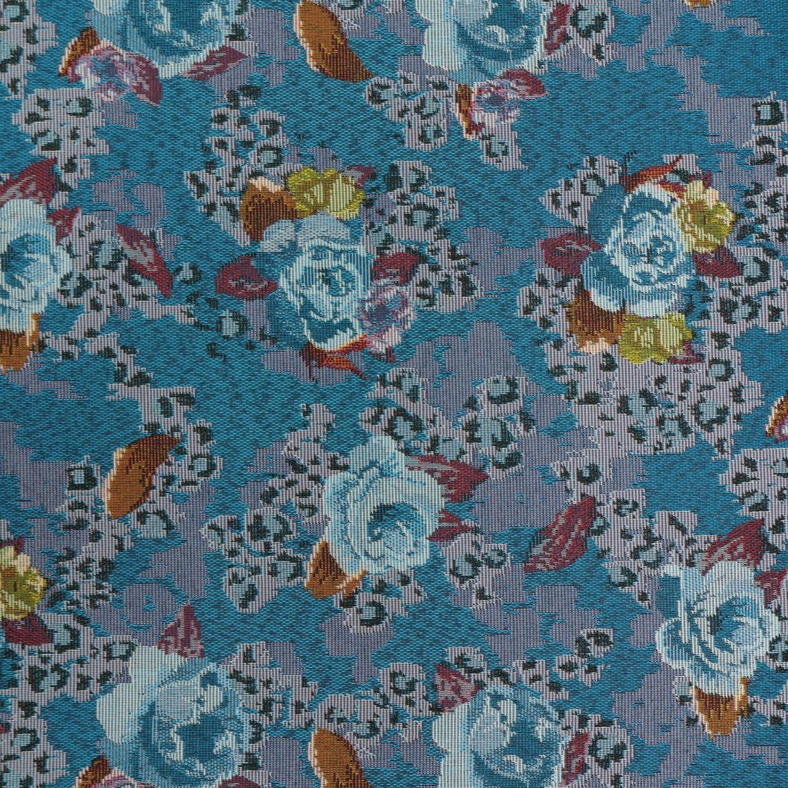 Vintage Rose Jacquard Sofa Curtain Fabric additional mill colorway or face 6