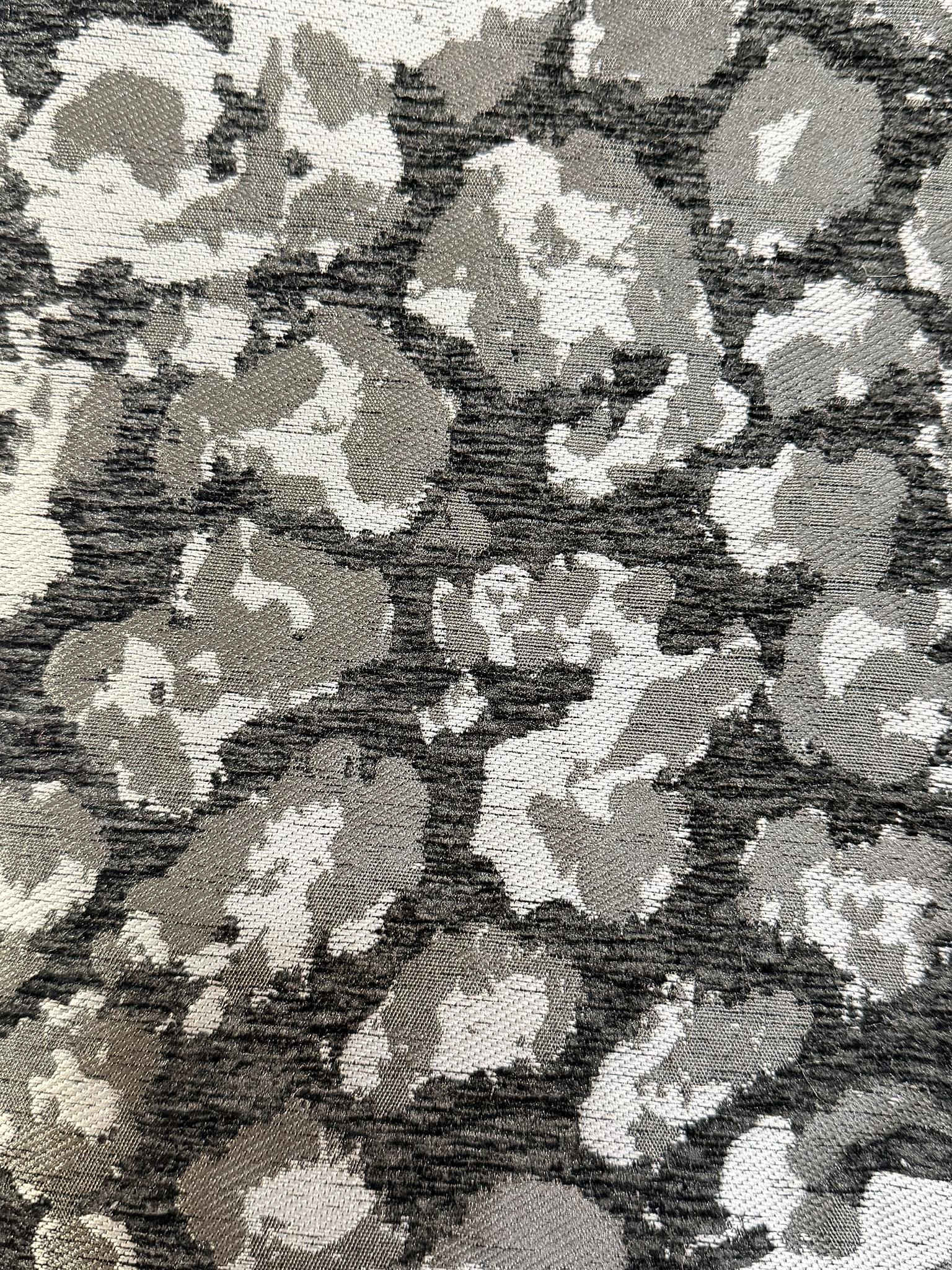 PFA1040 Abstract Leopard Chenille Jacquard Home Textile Fabric Chenille Jacquard Fabric