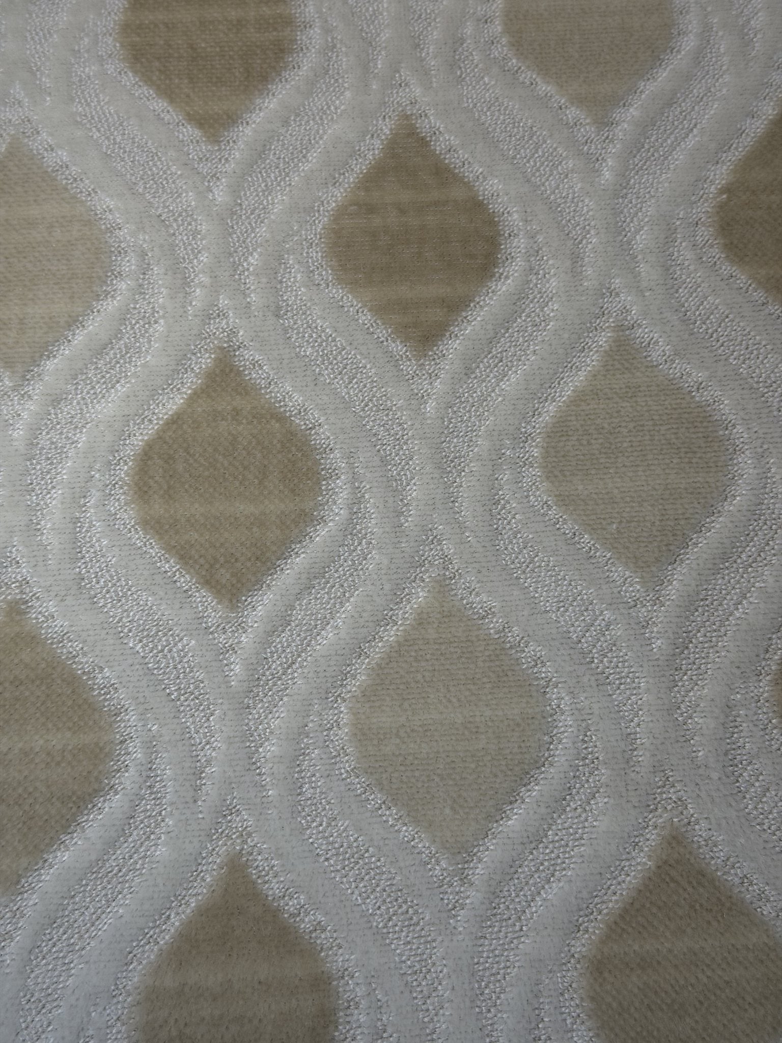 Ogee Botanical Cut Velvet Upholstery Fabric Sofa & Upholstery Fabric