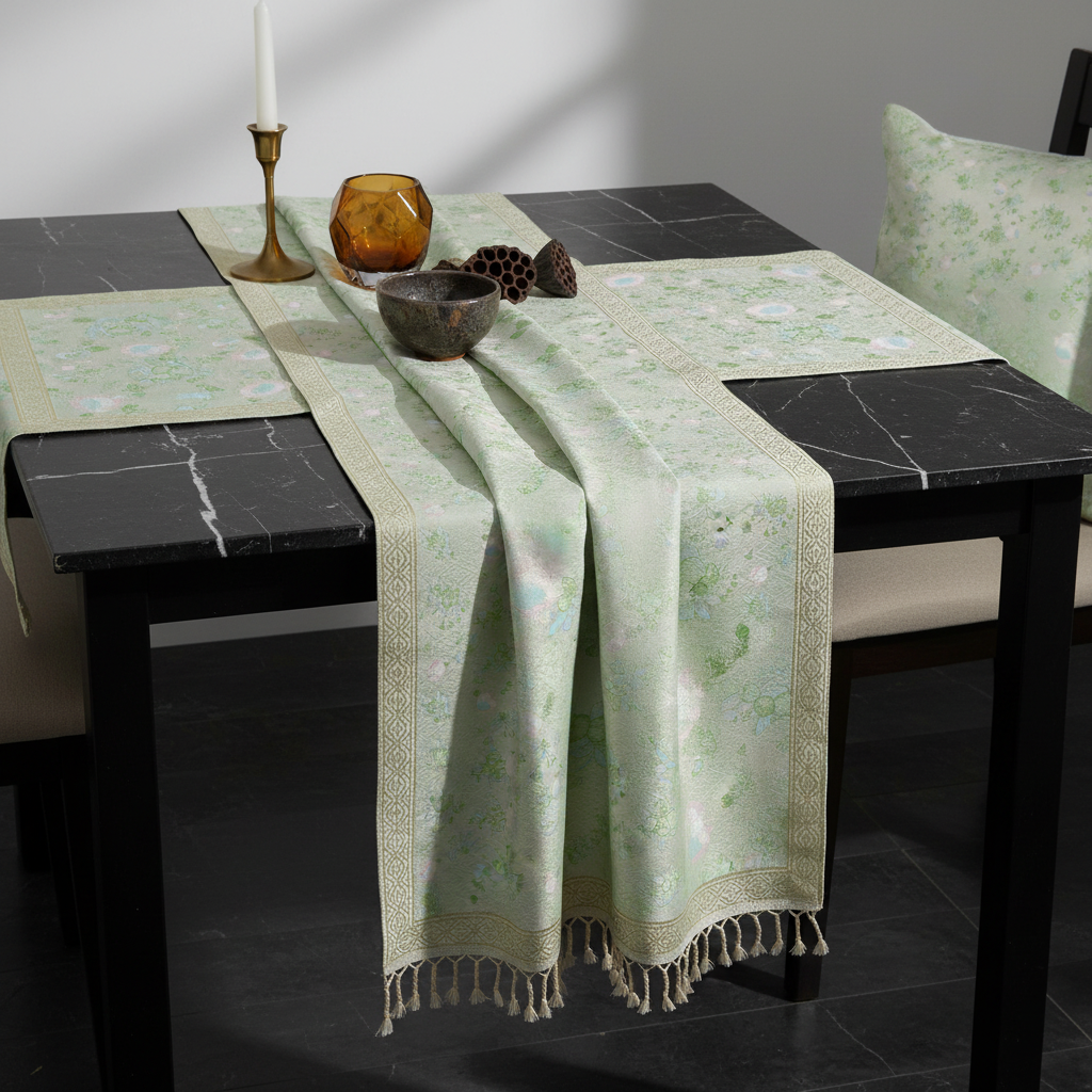 AI application preview 2: table-runner hero close-up