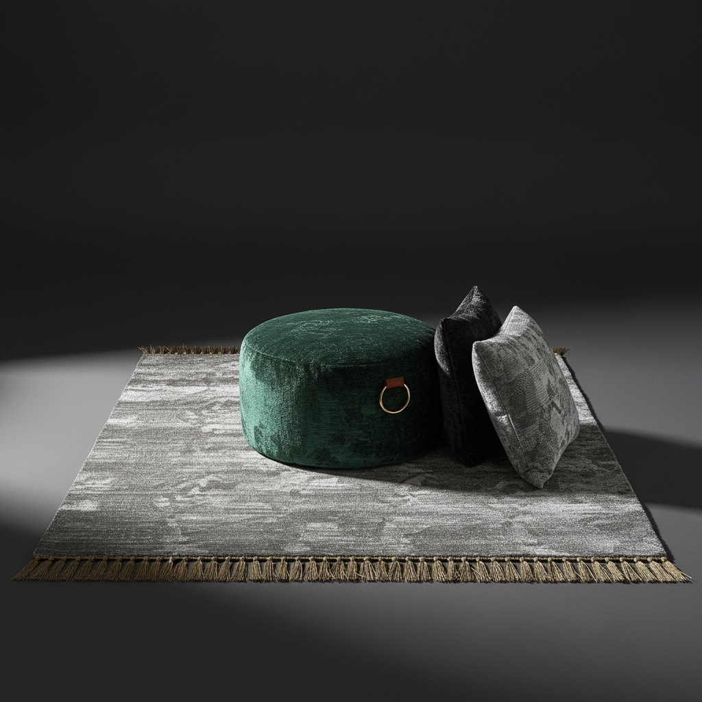 AI application preview 3: soft-furnishing composition