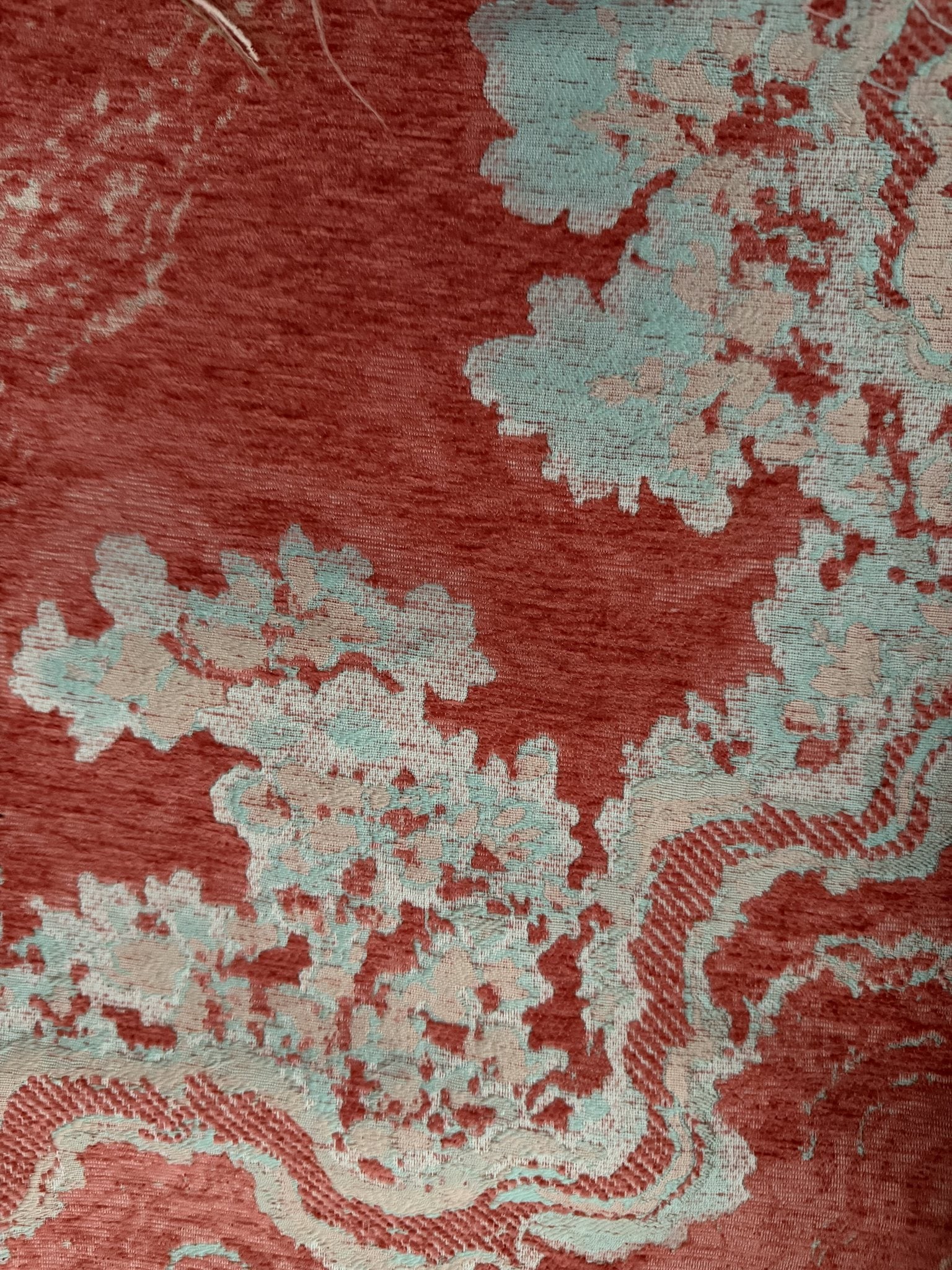 High-Density Abstract Chenille Jacquard Upholstery Fabric Sofa & Upholstery Fabric