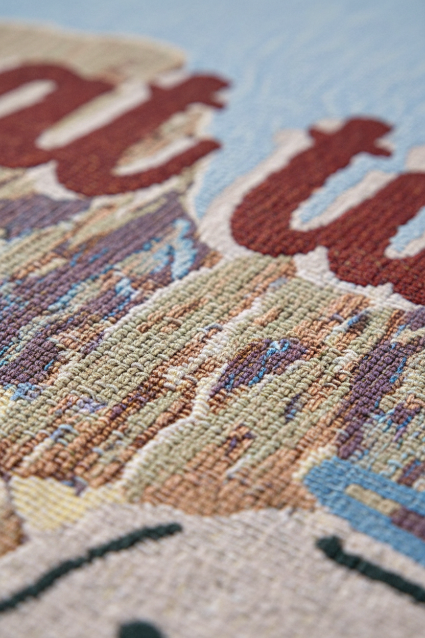 Custom Dog Jacquard Tapestry Tapestry