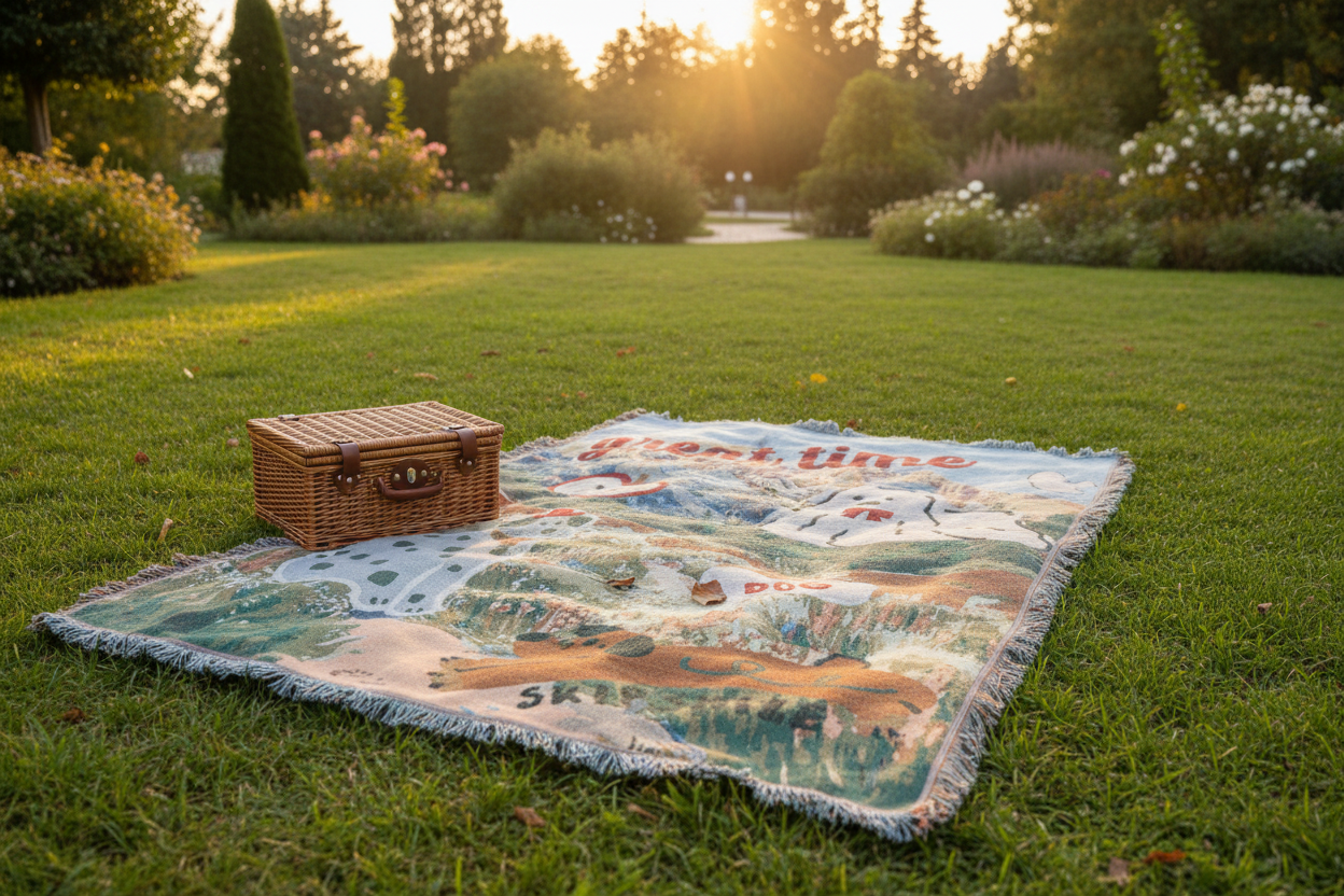 Custom Dog Jacquard Tapestry Tapestry