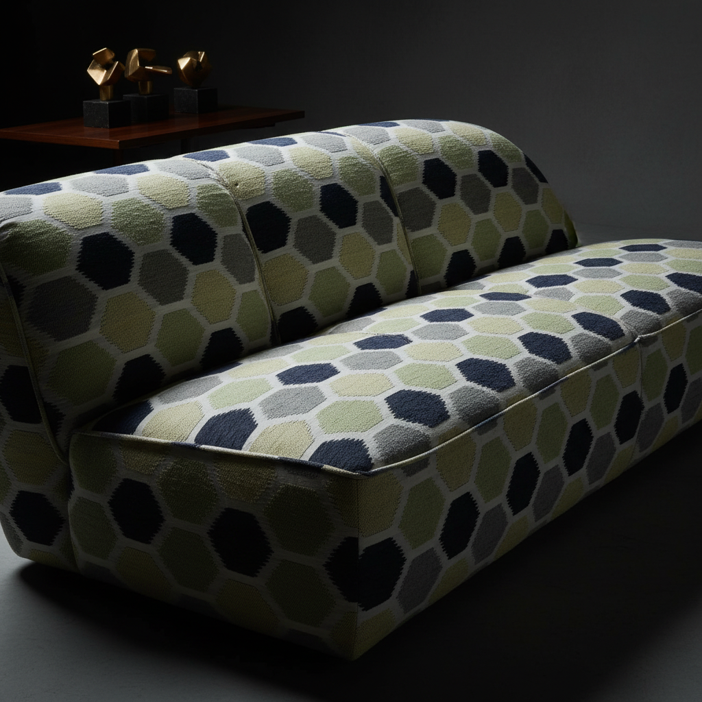AI application preview: hero sofa close-up