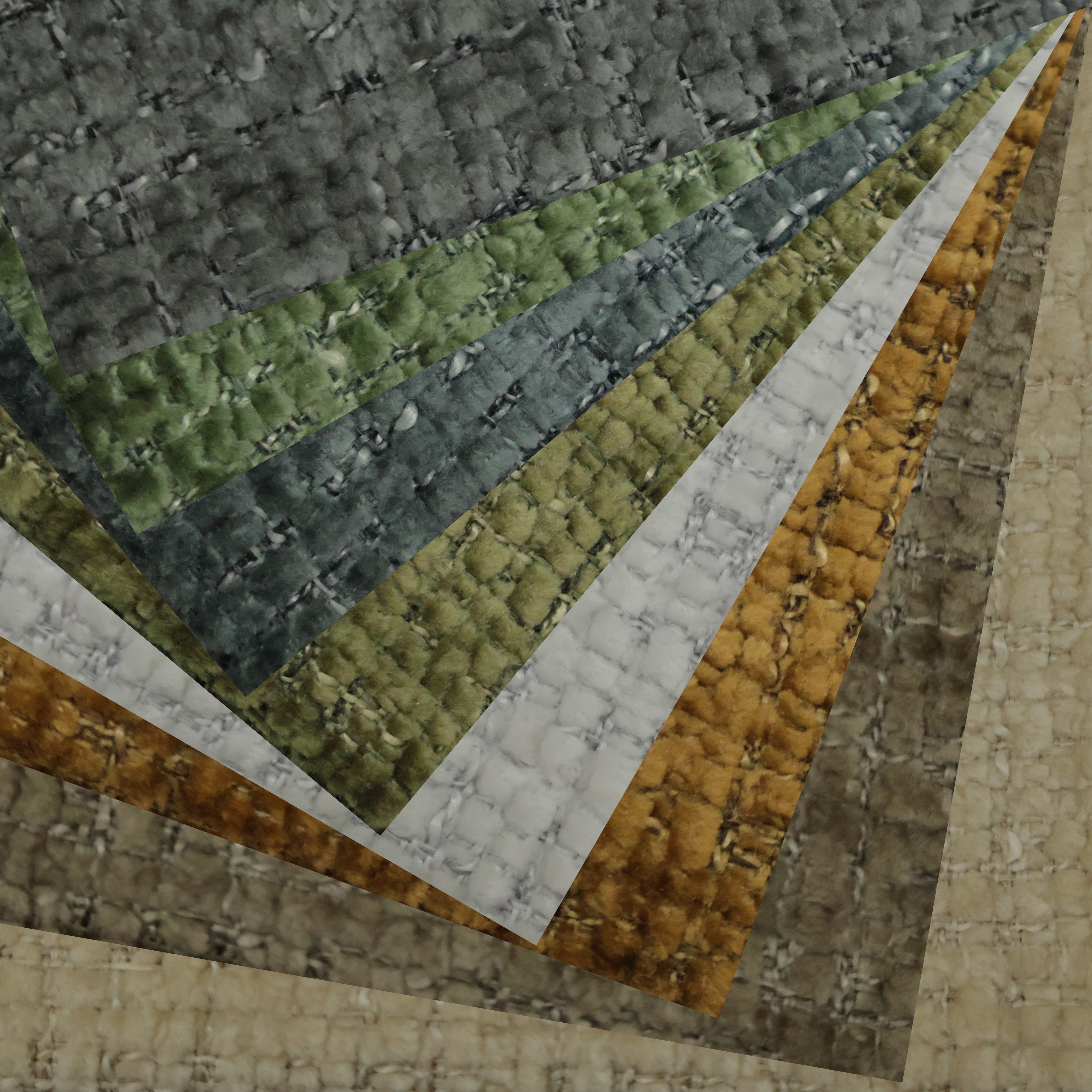 Multi-Color Chenille Jacquard Upholstery Fabric Sofa & Upholstery