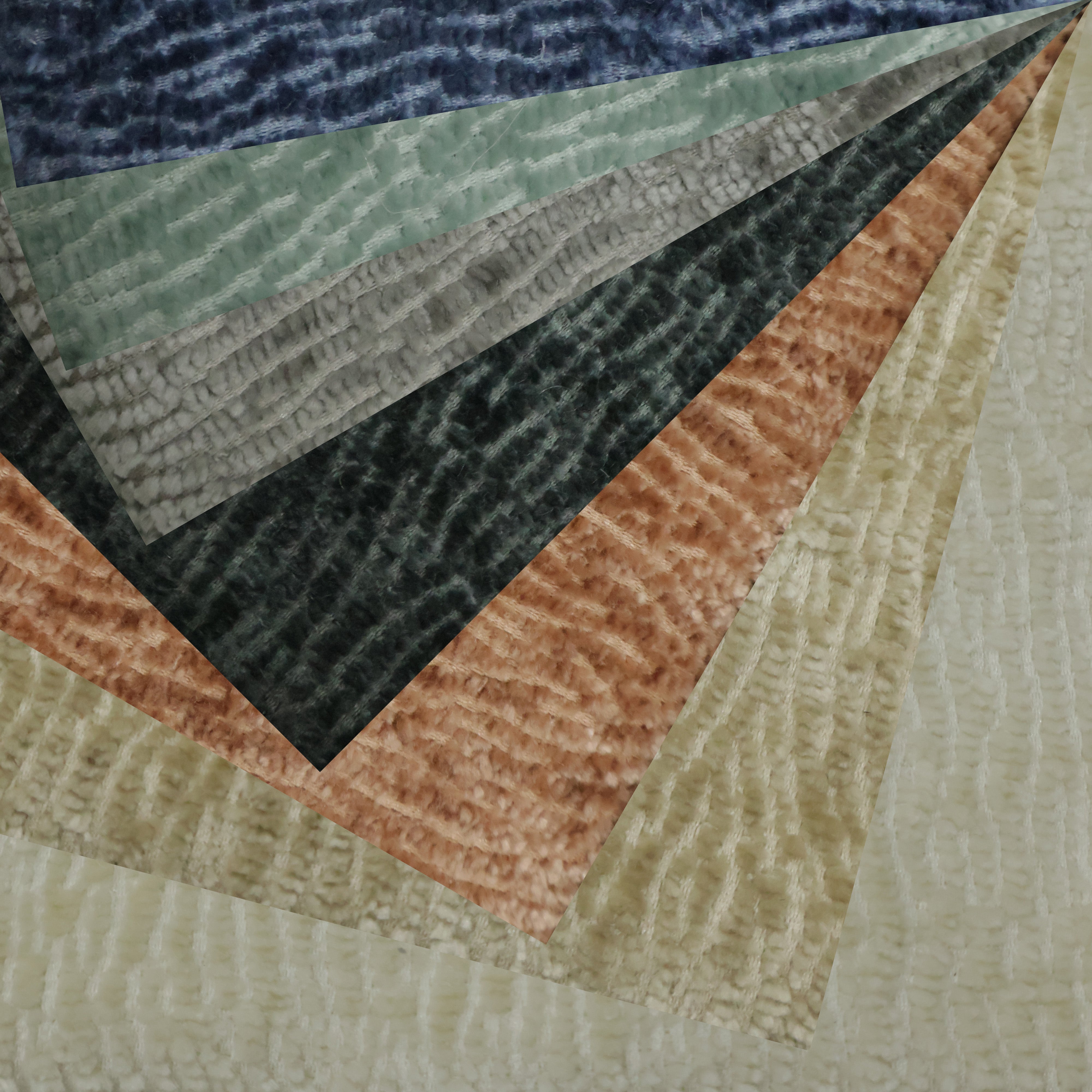 Solid Texture Chenille Jacquard Upholstery Fabric Sofa & Upholstery