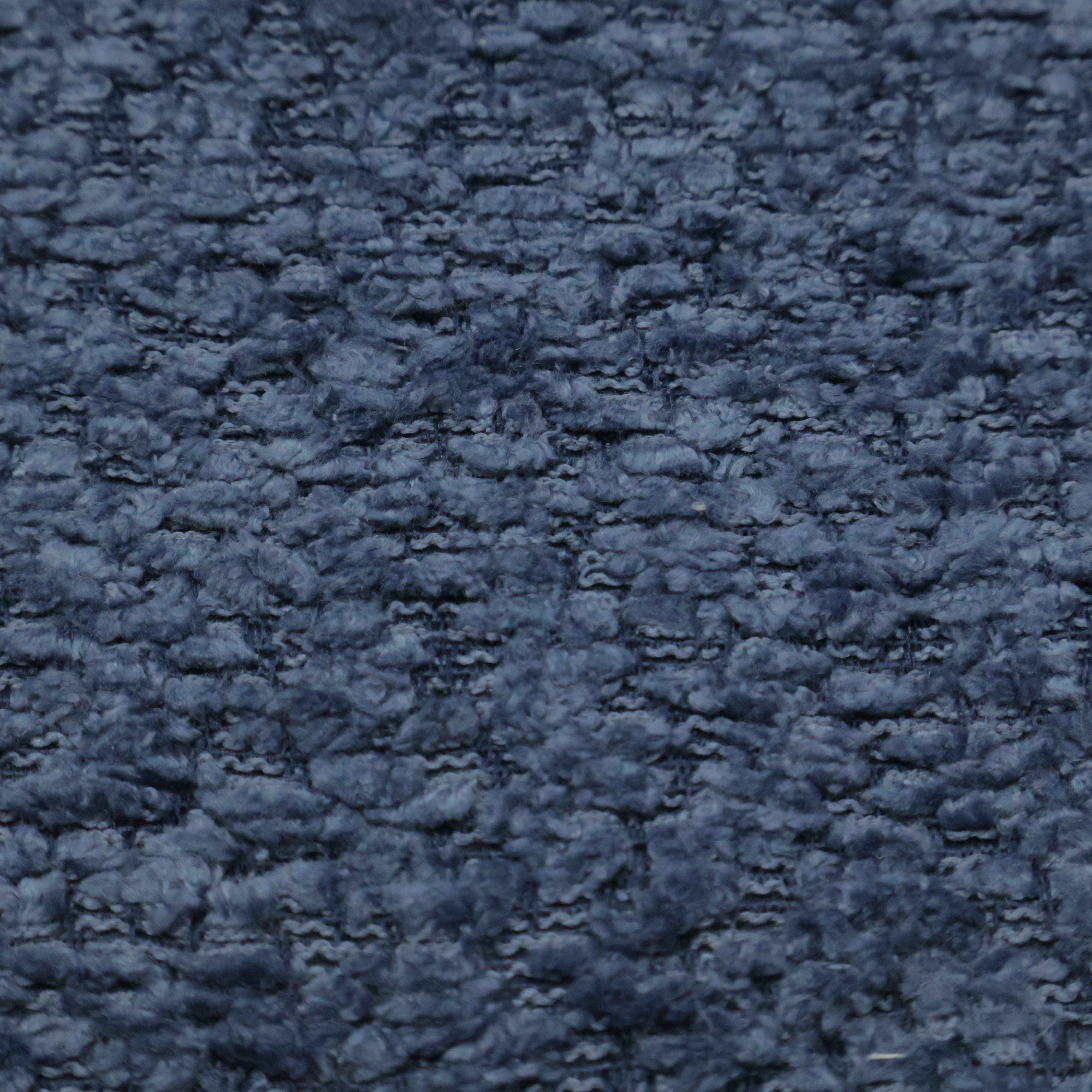Blue Beige Geometric Chenille Jacquard Upholstery Fabric Sofa & Upholstery