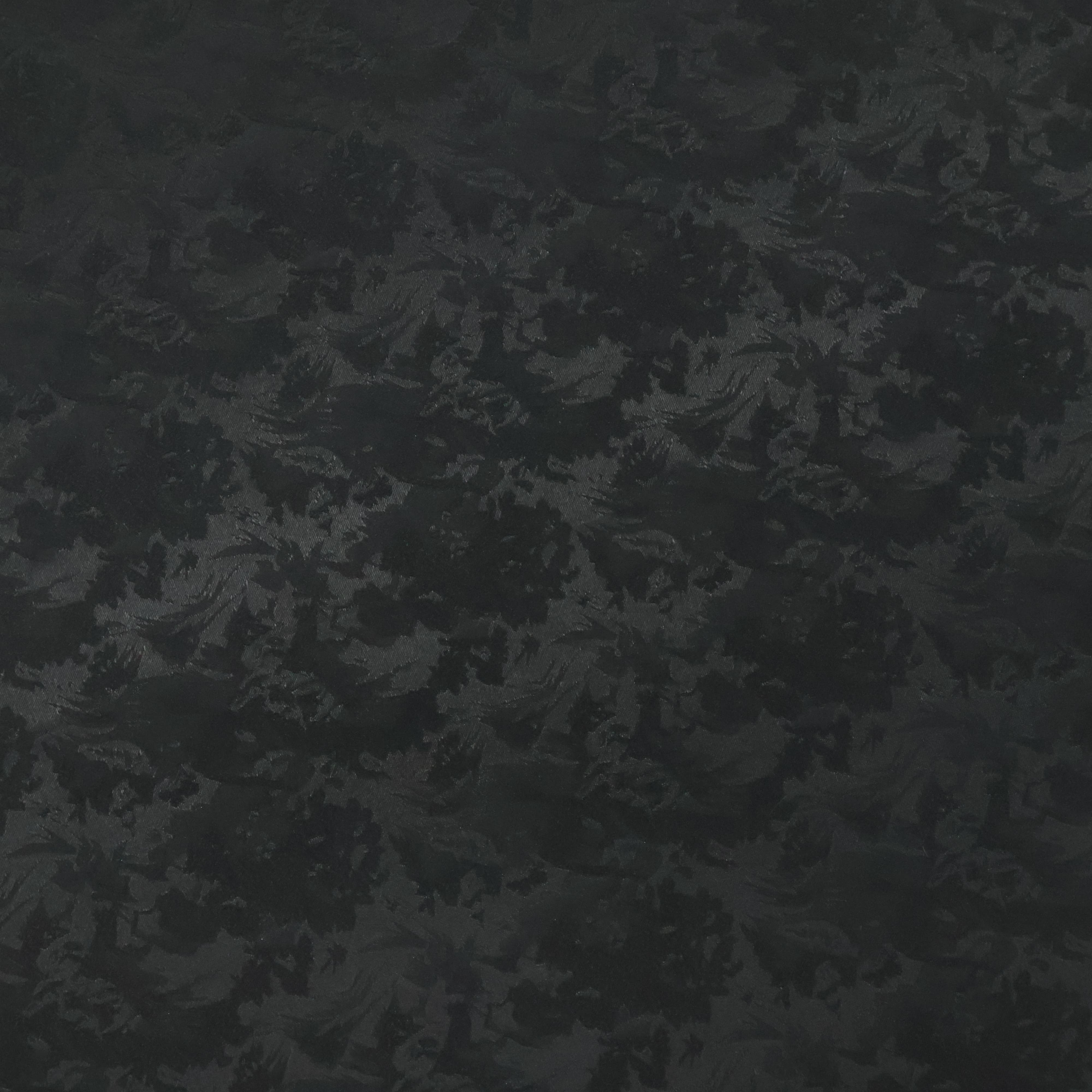 Black Floral Jacquard Woven Jacquard Fabric Viscose/Rayon Jacquard