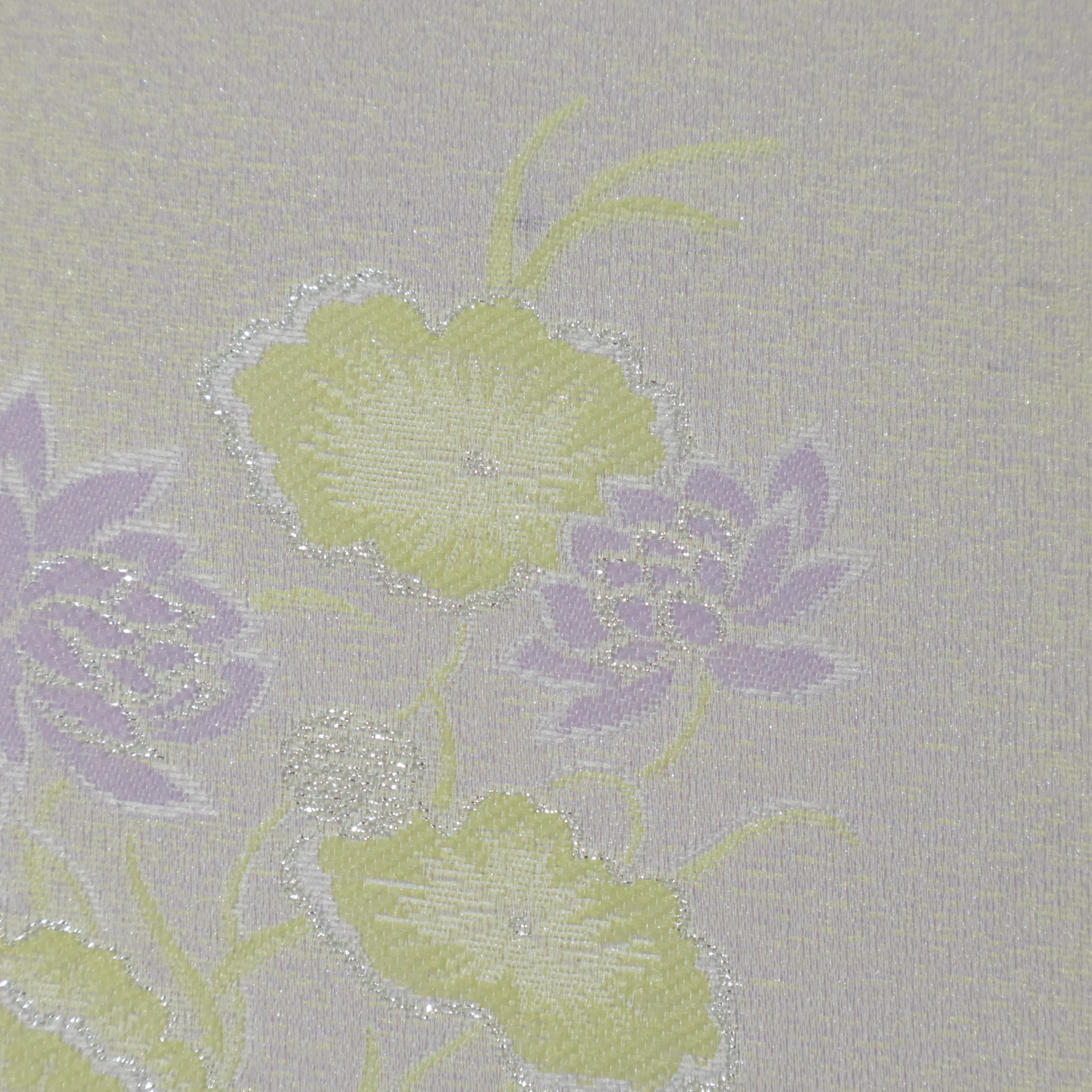 Ivory Scattered Floral Jacquard Fabric Jacquard Apparel Fabric