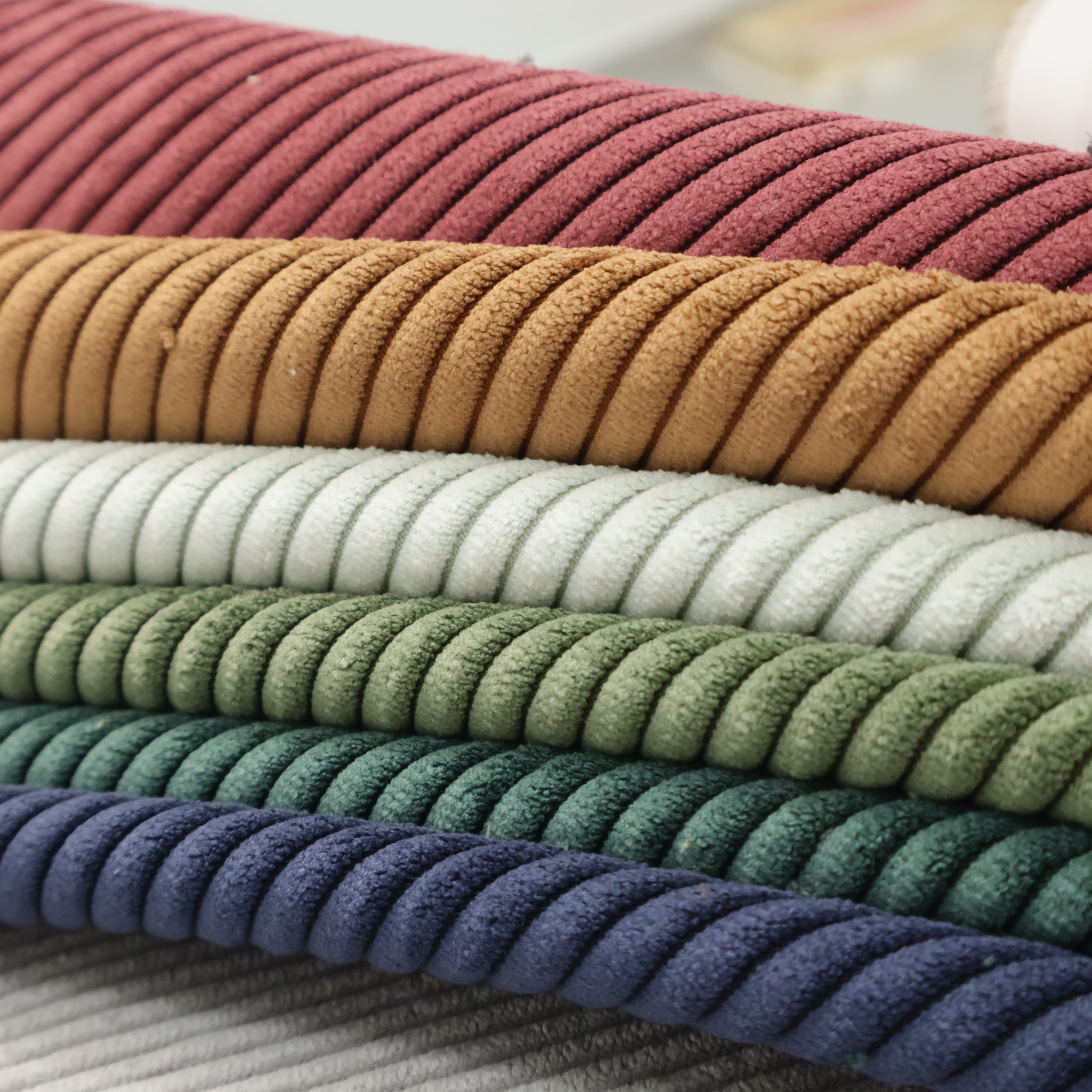 Corduroy Stripe Jacquard Fabric