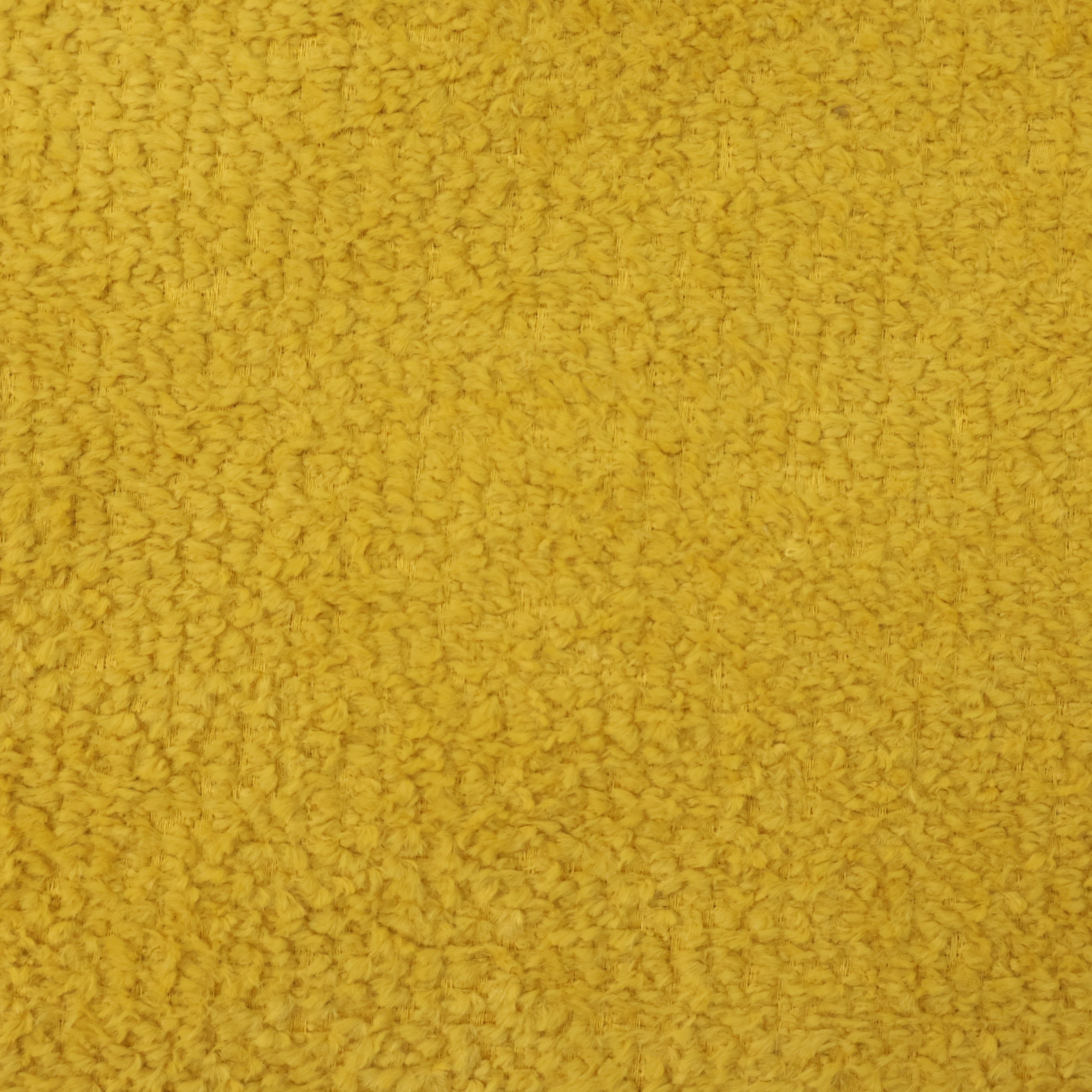 Mustard Yellow Boucle Chenille Jacquard Fabric Sofa & Upholstery