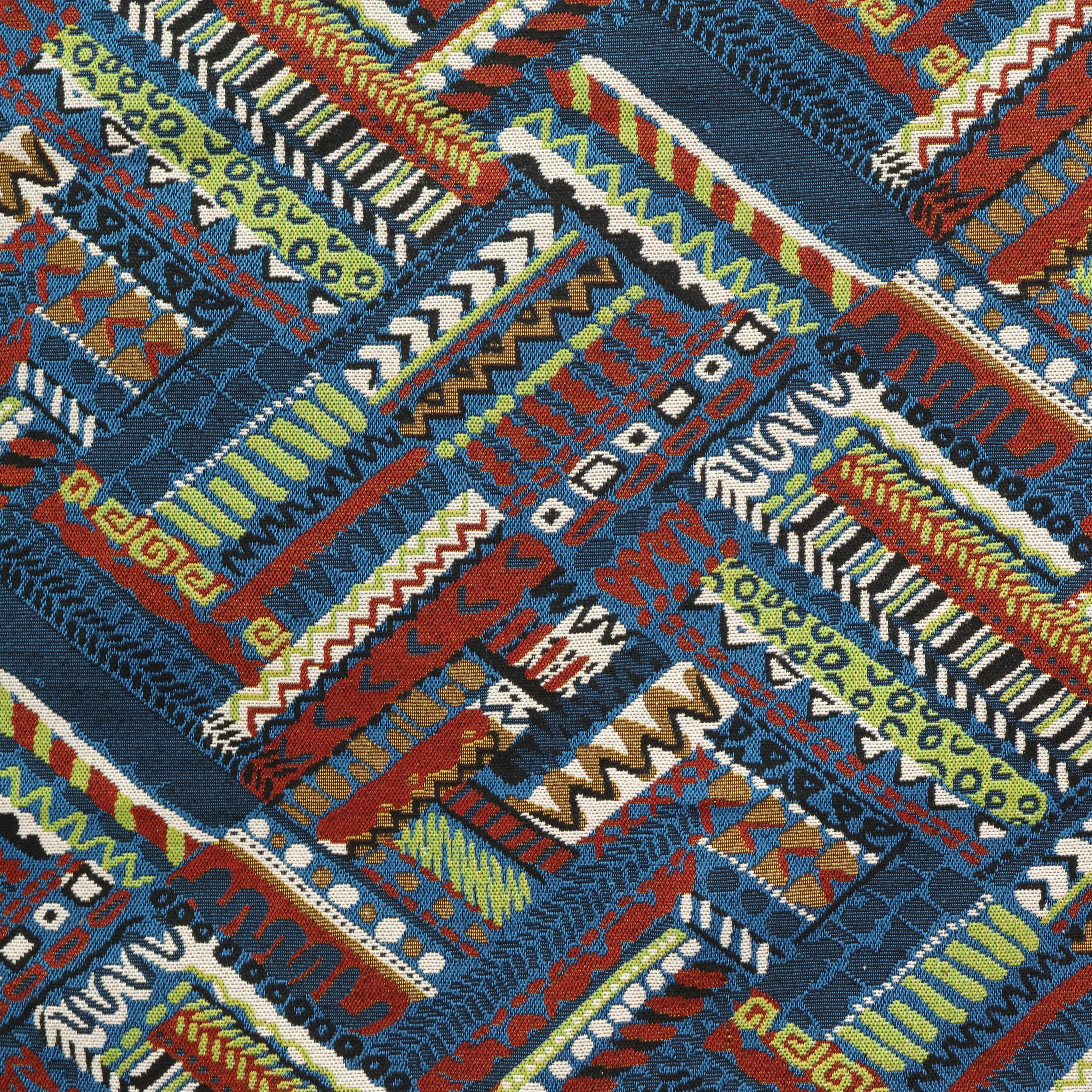 Ethnic Diagonal Stripe Jacquard Fabric Bags & Accessories