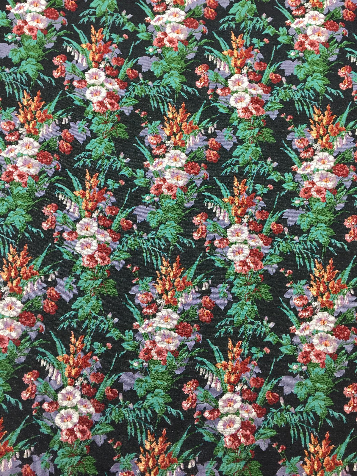 Bamboo Blossom Polyester Jacquard Fabric for Bags Polyester Jacquard Fabric