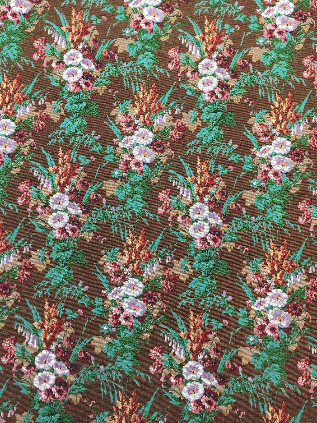 Bamboo Blossom Polyester Jacquard Fabric for Bags Polyester Jacquard Fabric