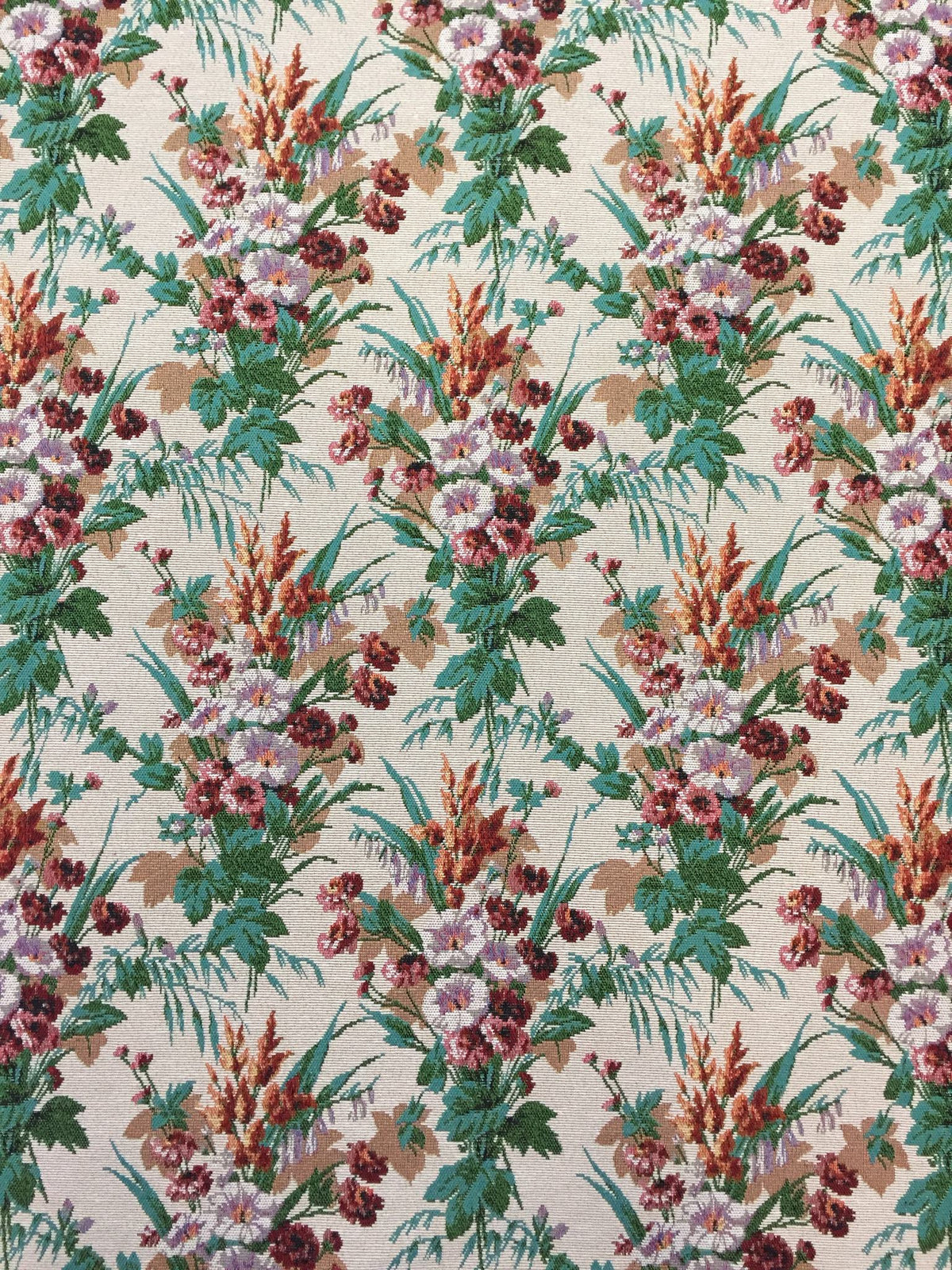 Bamboo Blossom Polyester Jacquard Fabric for Bags Polyester Jacquard Fabric