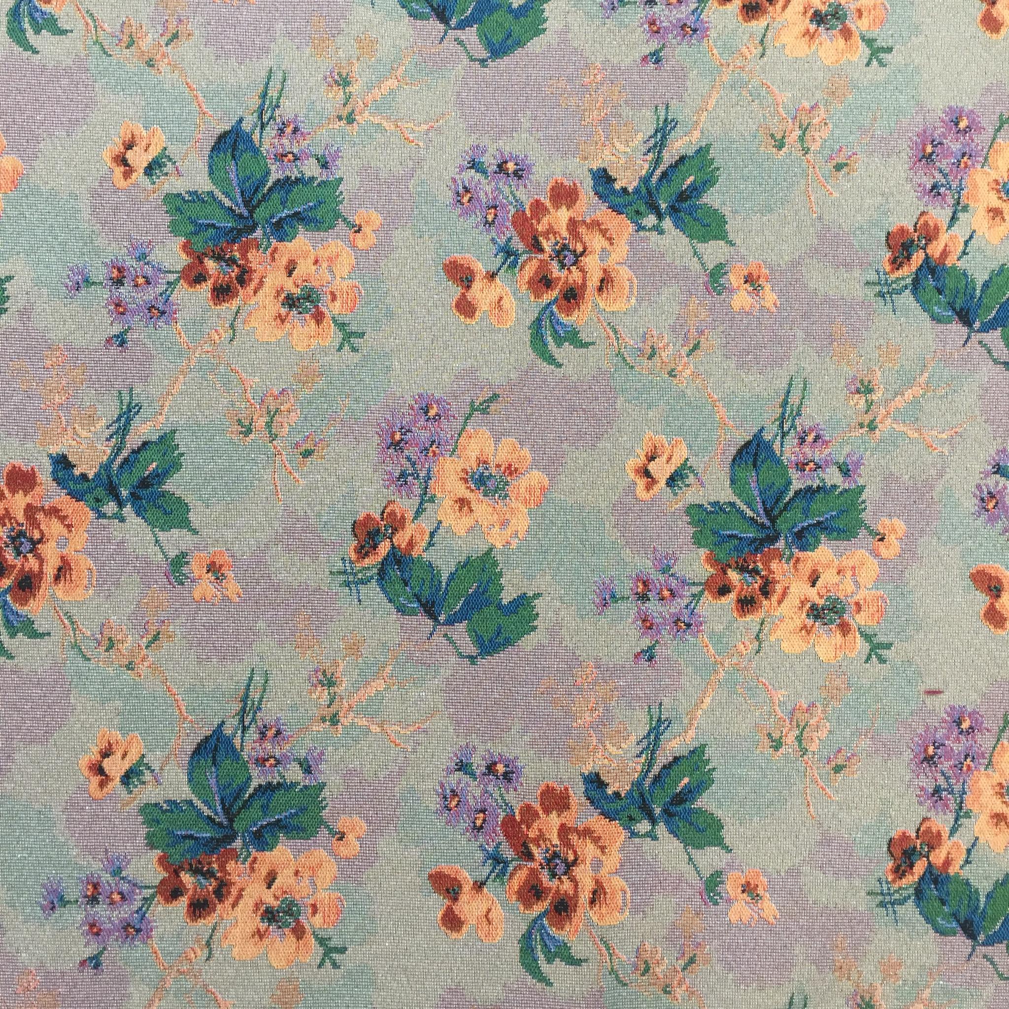 Blossom Trail Polyester Jacquard Fabric for Bags Polyester Jacquard Fabric
