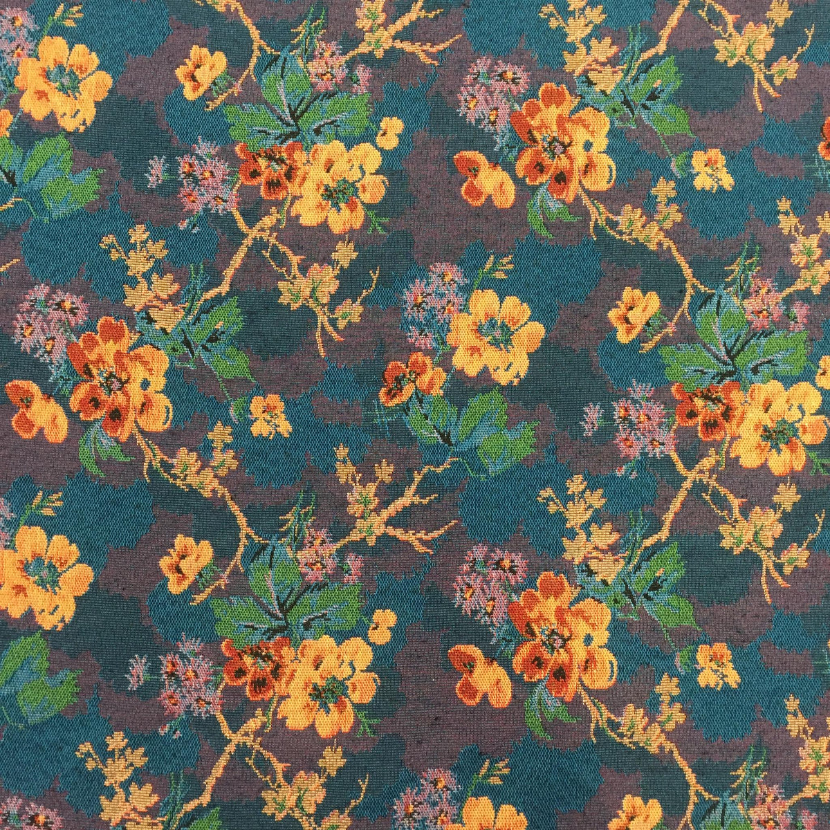 Blossom Trail Polyester Jacquard Fabric for Bags Polyester Jacquard Fabric