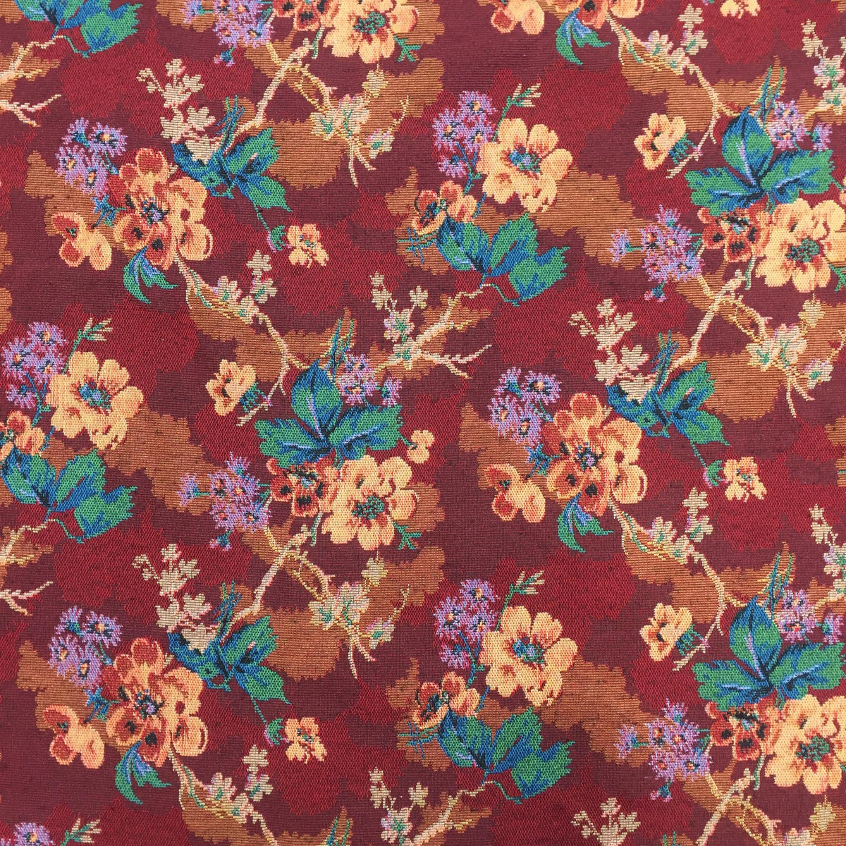 Blossom Trail Polyester Jacquard Fabric for Bags Polyester Jacquard Fabric