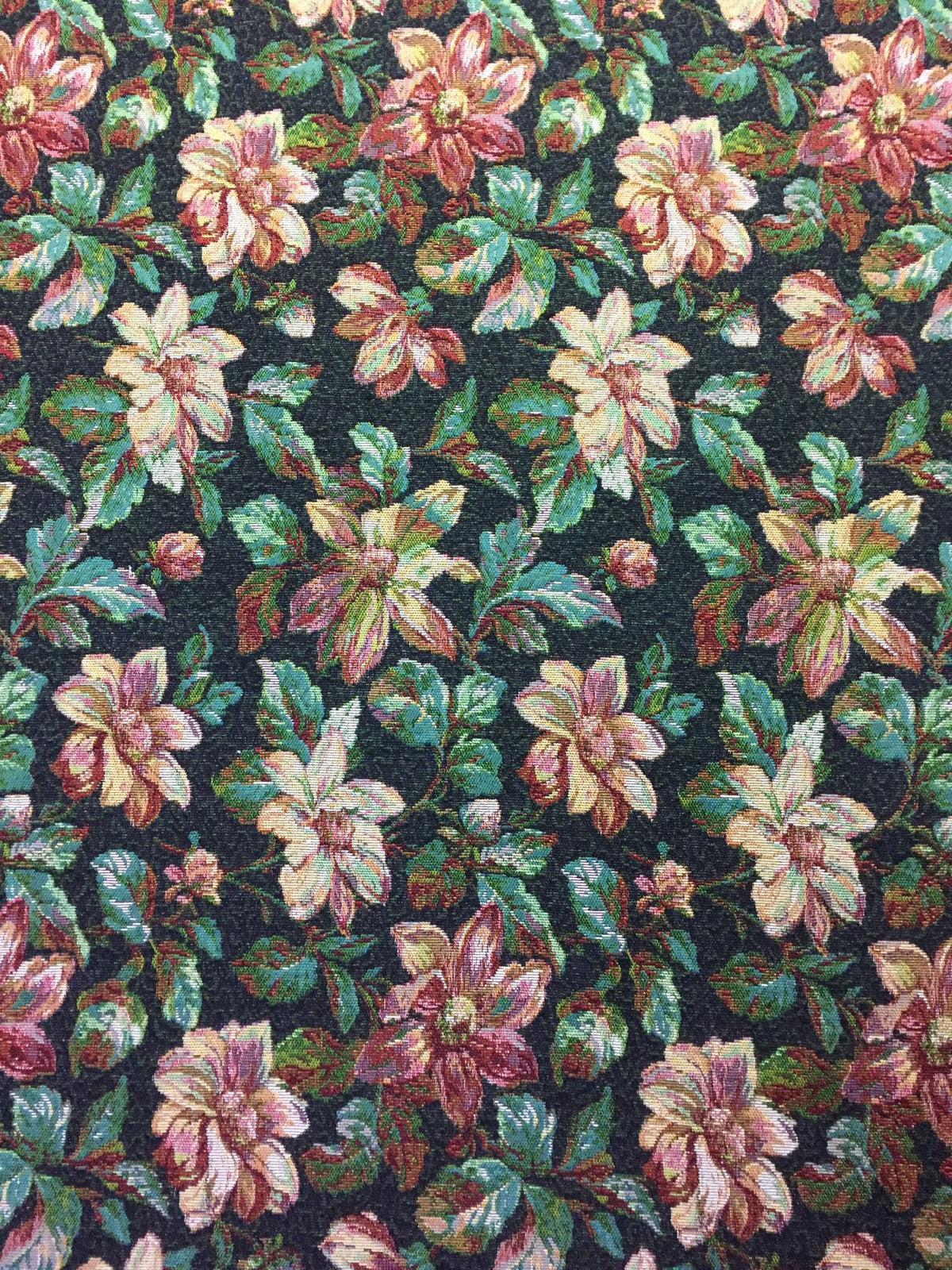 Branching Bloom Polyester Jacquard Fabric for Bags Polyester Jacquard Fabric