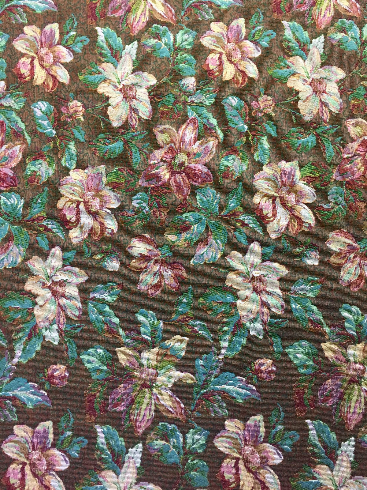 Branching Bloom Polyester Jacquard Fabric for Bags Polyester Jacquard Fabric