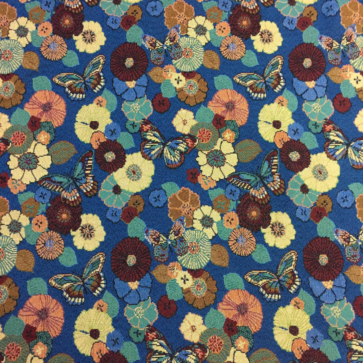 Butterfly Meadow Polyester Jacquard Fabric for Bags Polyester Jacquard Fabric
