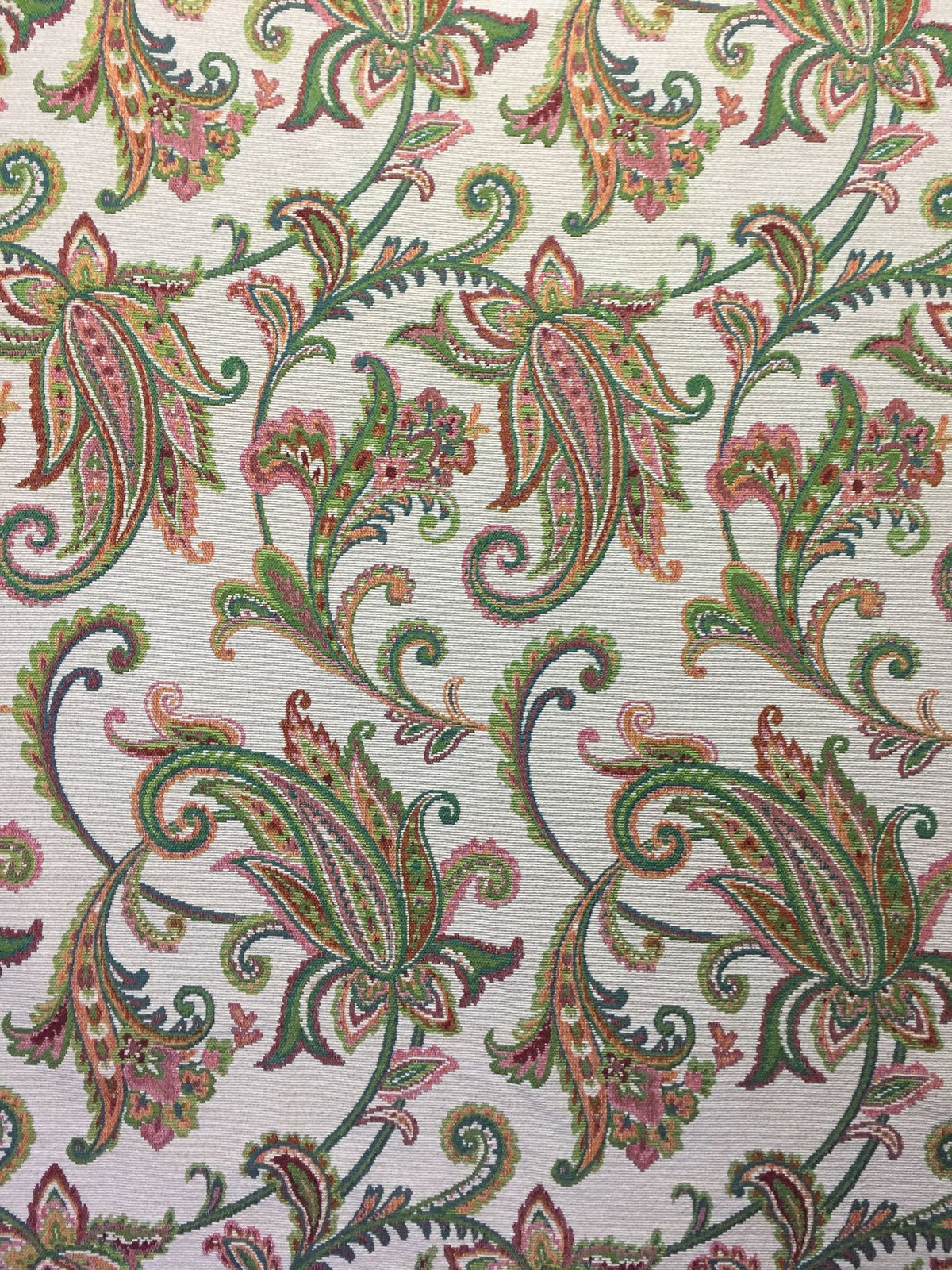 Classic Paisley Polyester Jacquard Fabric for Bags Polyester Jacquard Fabric